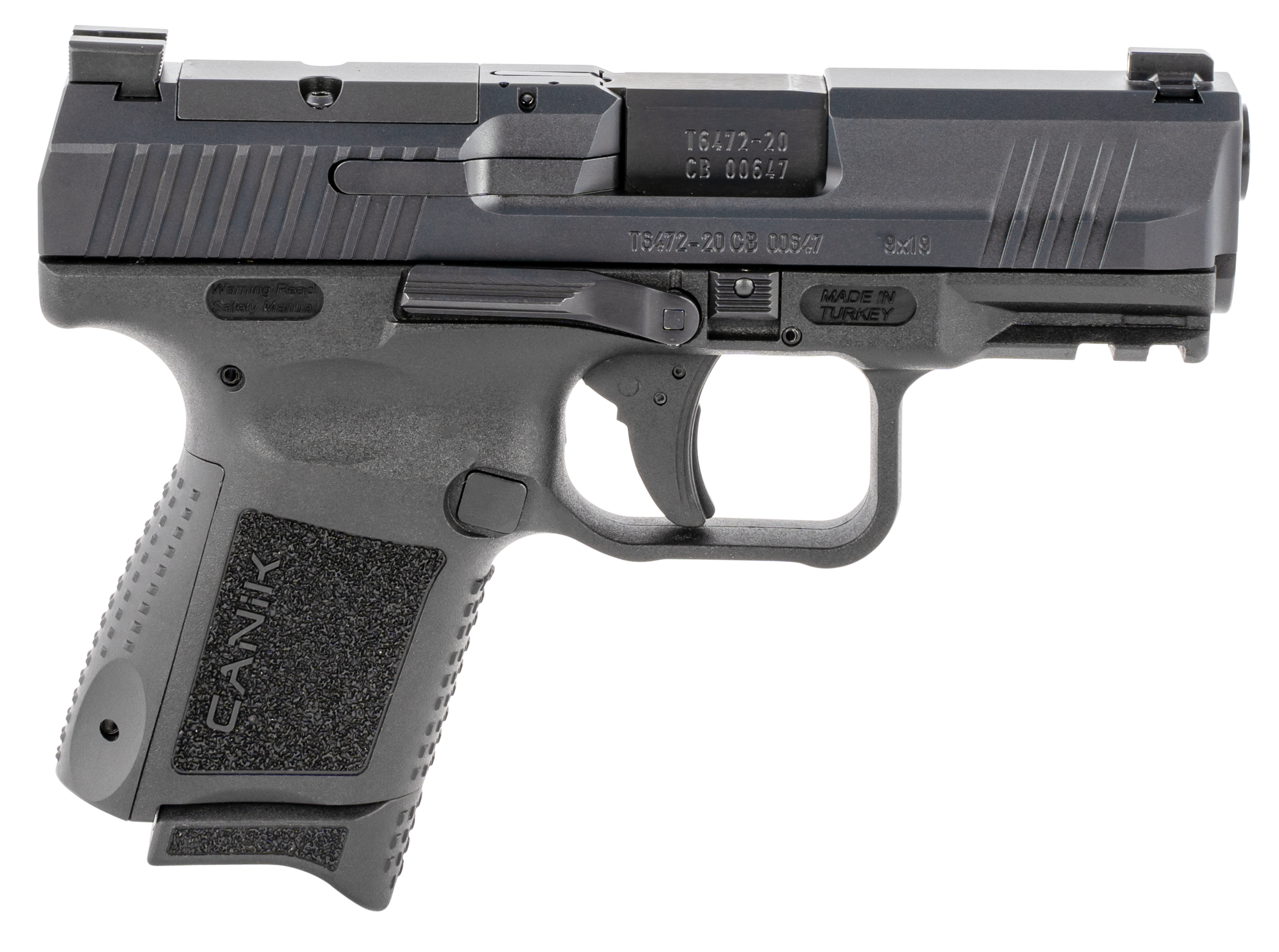 Canik TP9 Elite Striker Fired Pistol  Black Cerakote