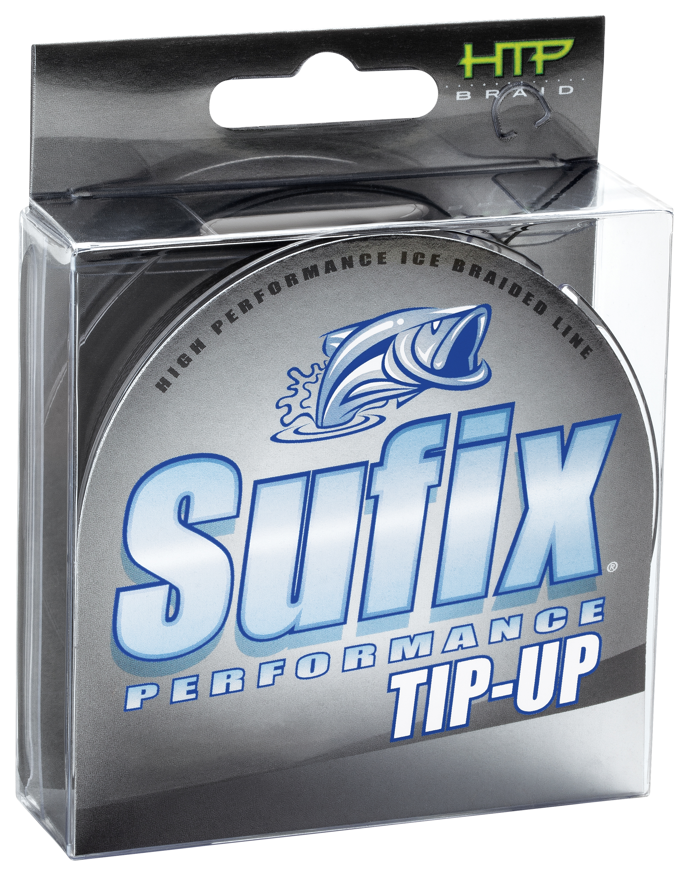 Image of Sufix Performance Tip-Up Ice Braid - Black - 15 lb.