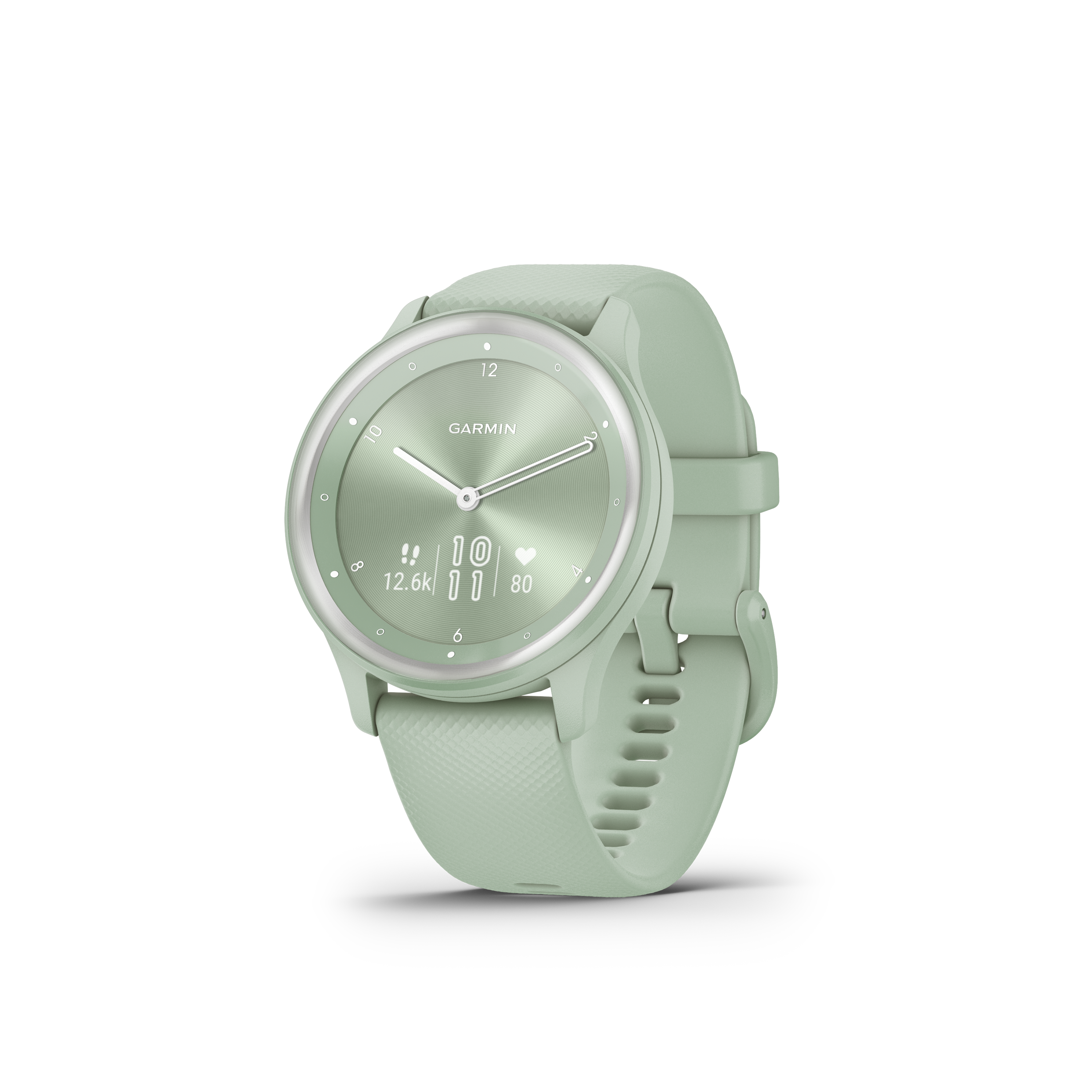 Garmin vivomove Sport Hybrid Fitness Tracking GPS Smartwatch - Cool Mint - Garmin