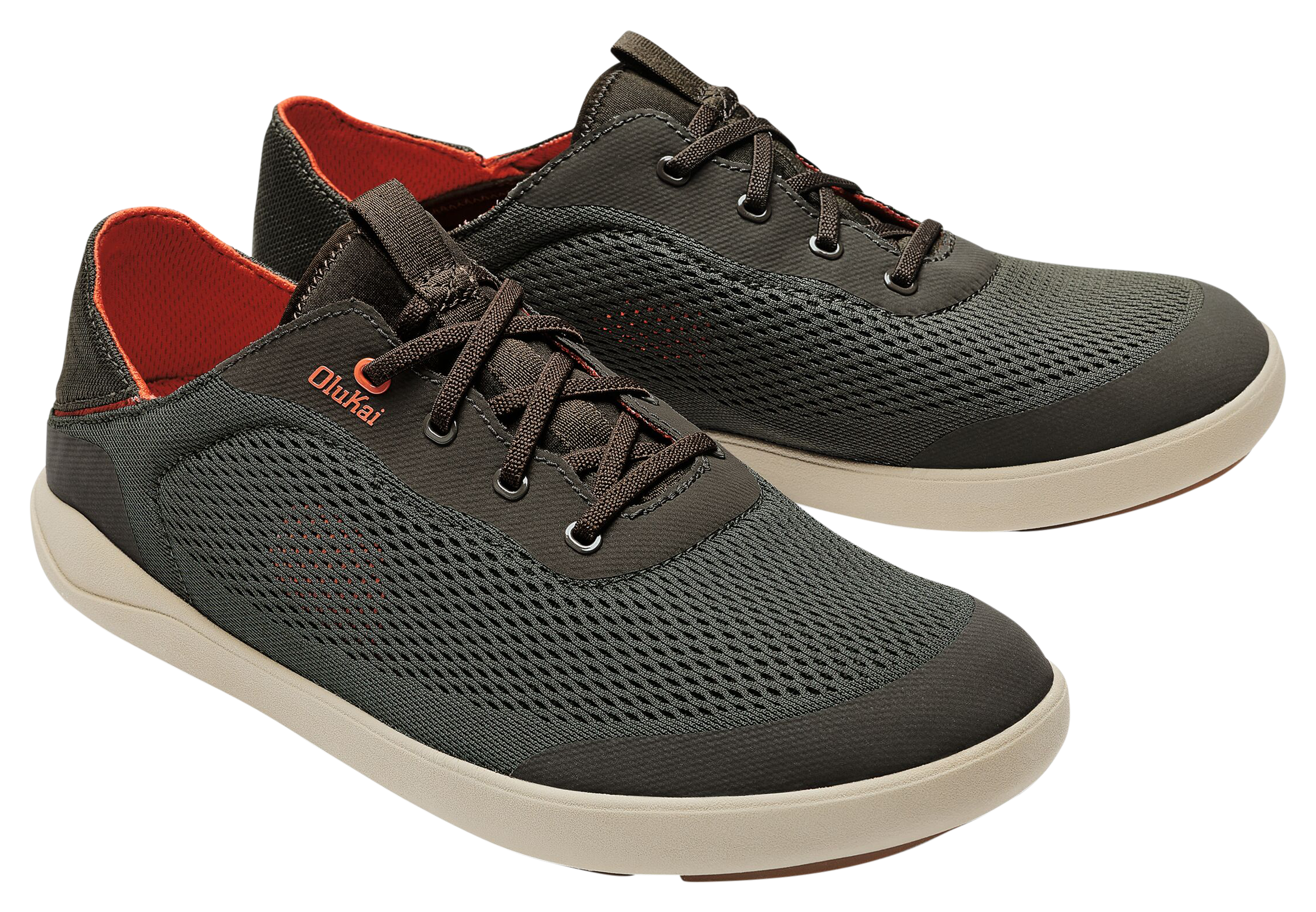 OluKai Moku Pae Slip-On Shoes for Men - Island Salt - 10M