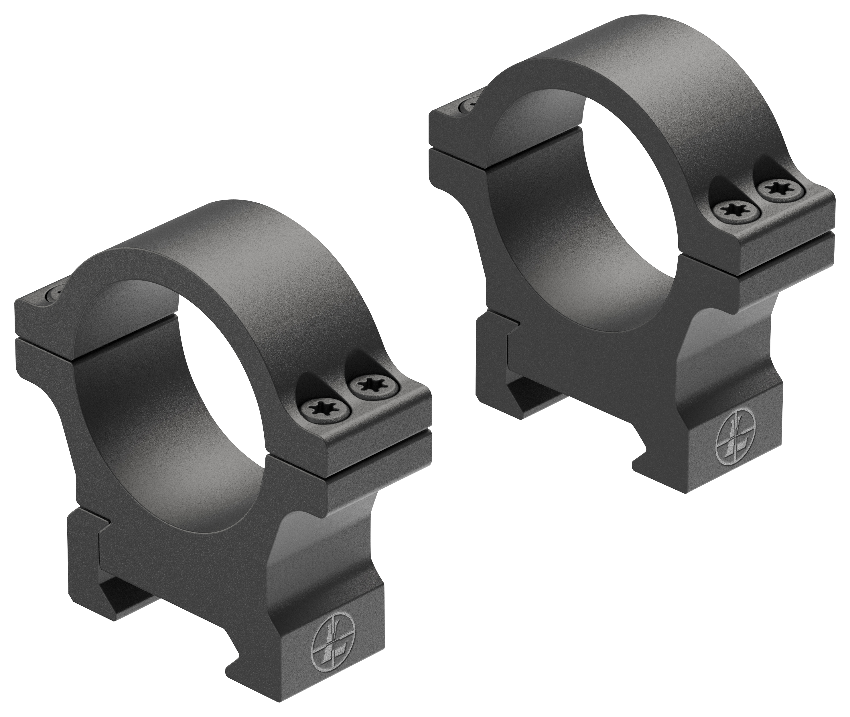 Image of Leupold Open Range Cross-Slot Rings Scope Mount - .99″ - 30mm