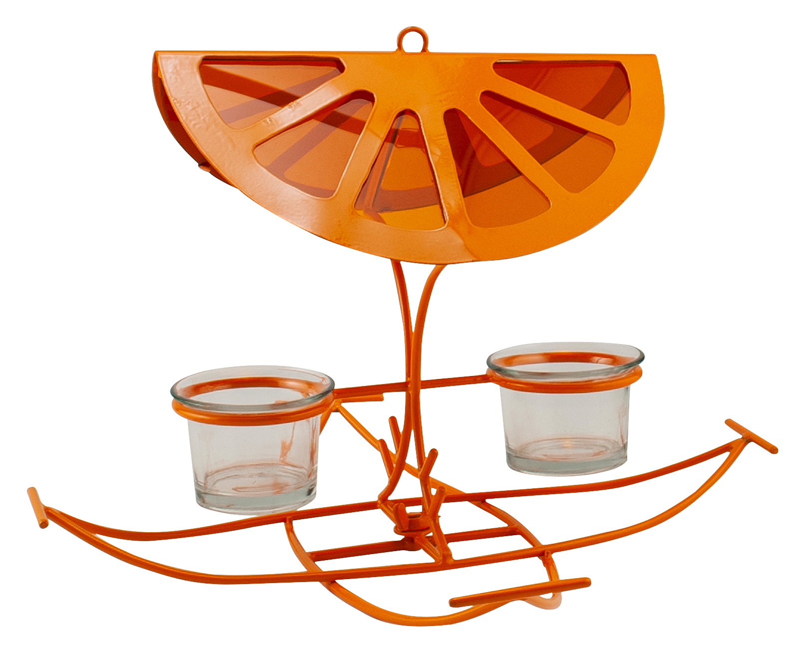 WoodLink Oriole Orange Slice Jelly Feeder