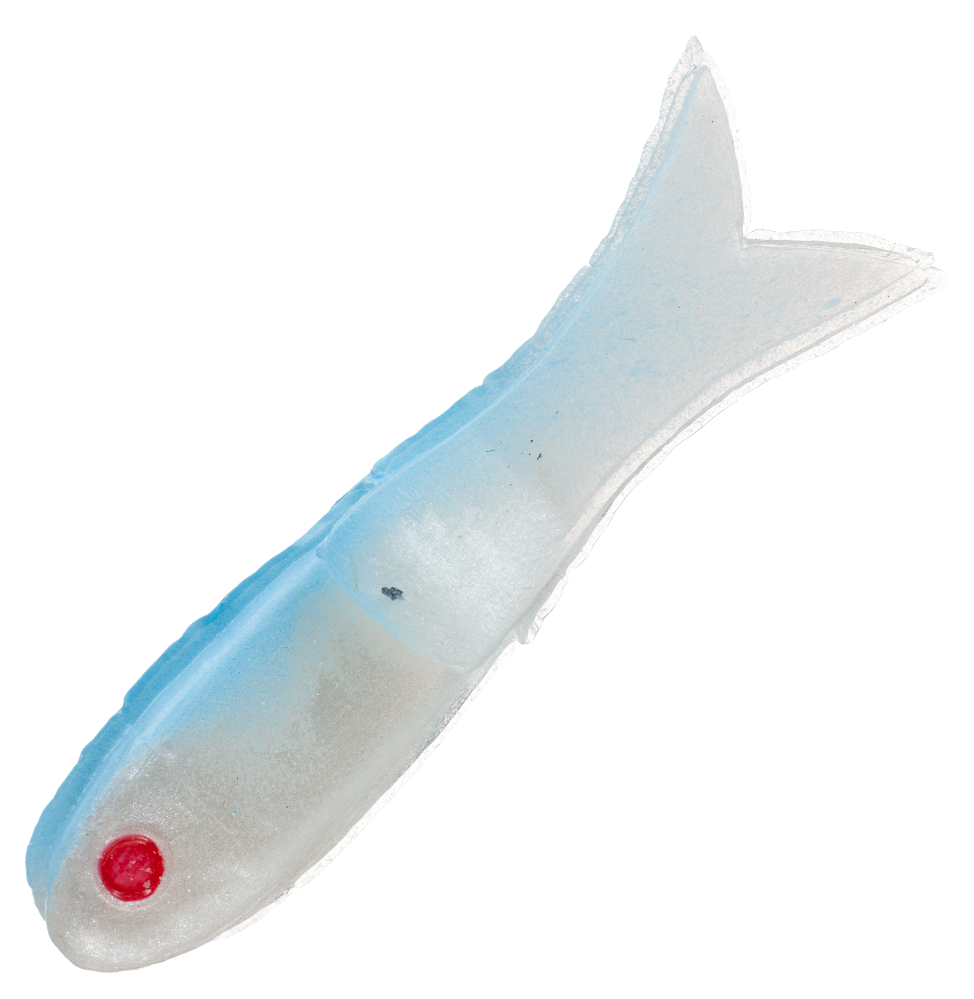 Image of Creme Lit'l Fishie - 1-1/2″ - White Pearl/Blue Back