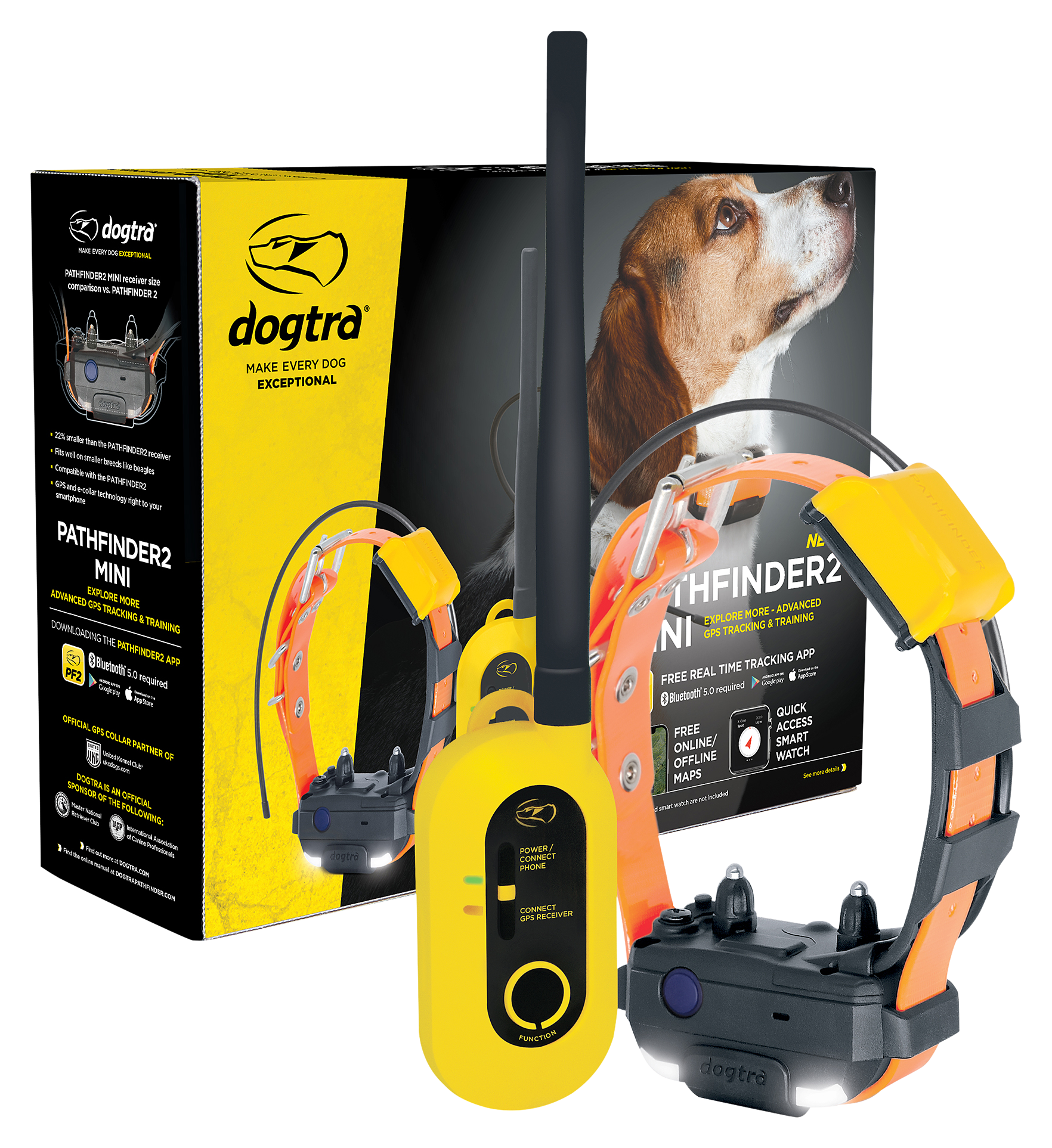 Dogtra Pathfinder2 Mini GPS Dog Tracking and Training System - Dogtra