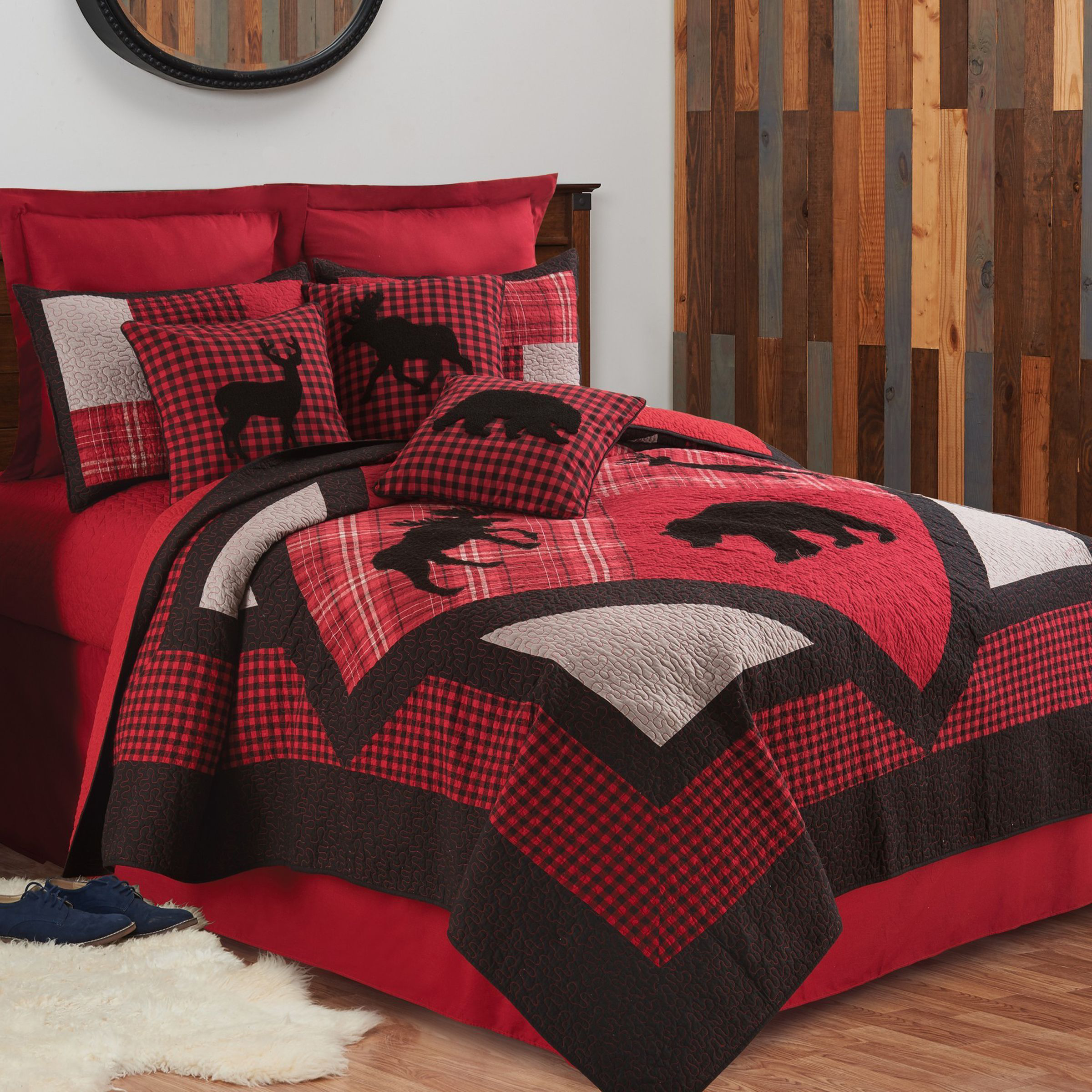 Image of C&ampF Home Russell Quilt Set