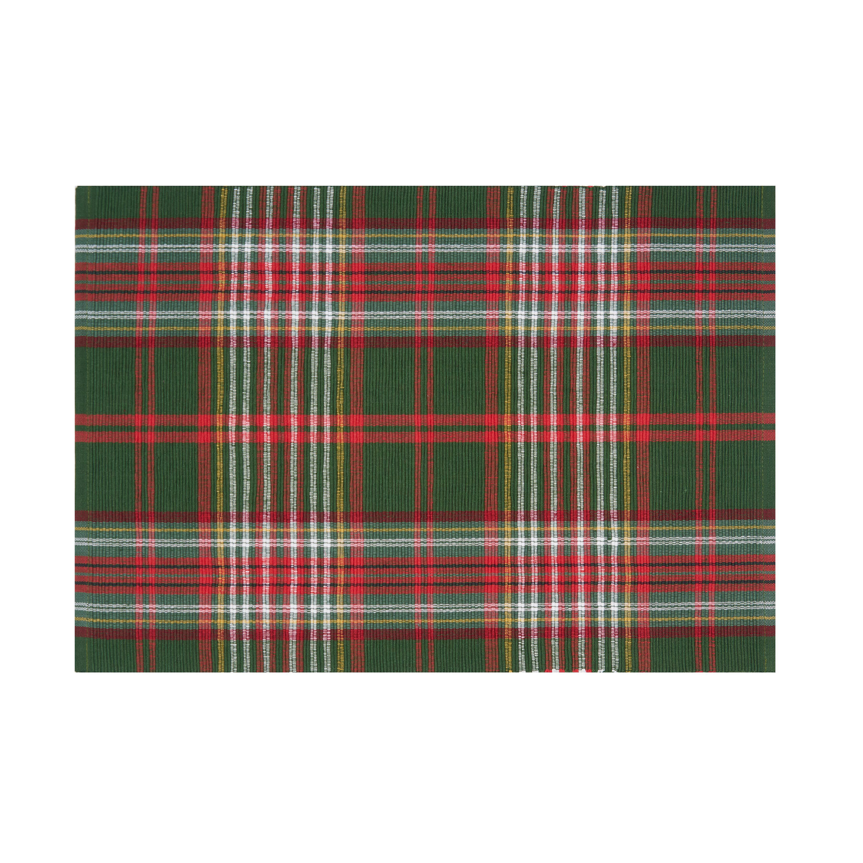 Image of C&ampF Home Axel Plaid Placemat 6-Piece Set