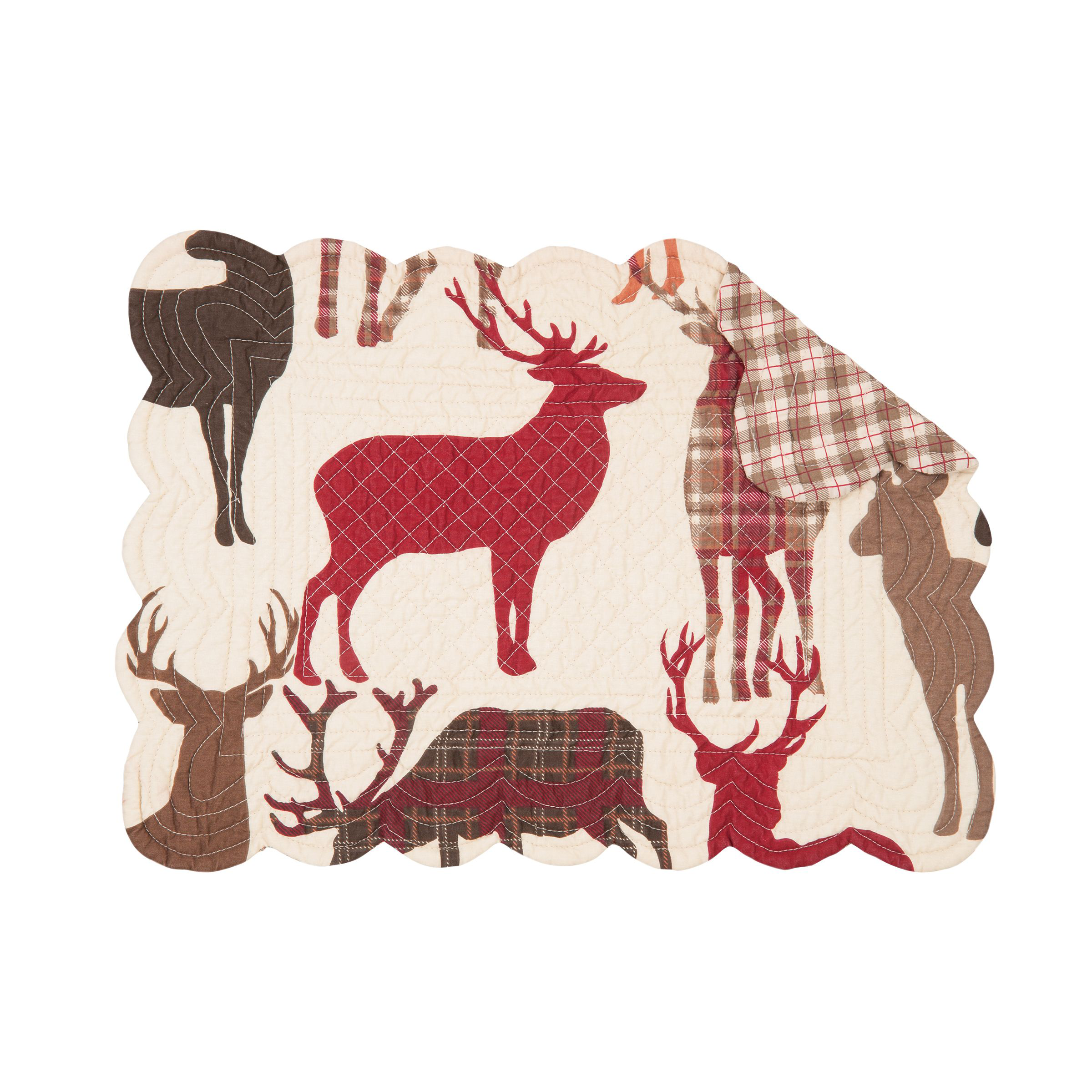 Image of C&ampF Home Colton Deer Placemat 6-Piece Set