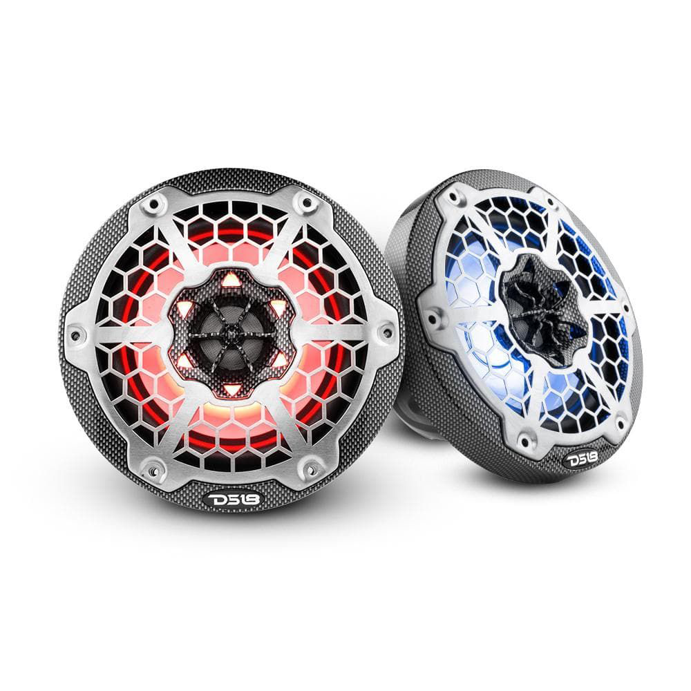 Image of DS18 CF-65 HYDRO 2-Way 6.5' Marine Speakers with Integrated RGB LED Lights