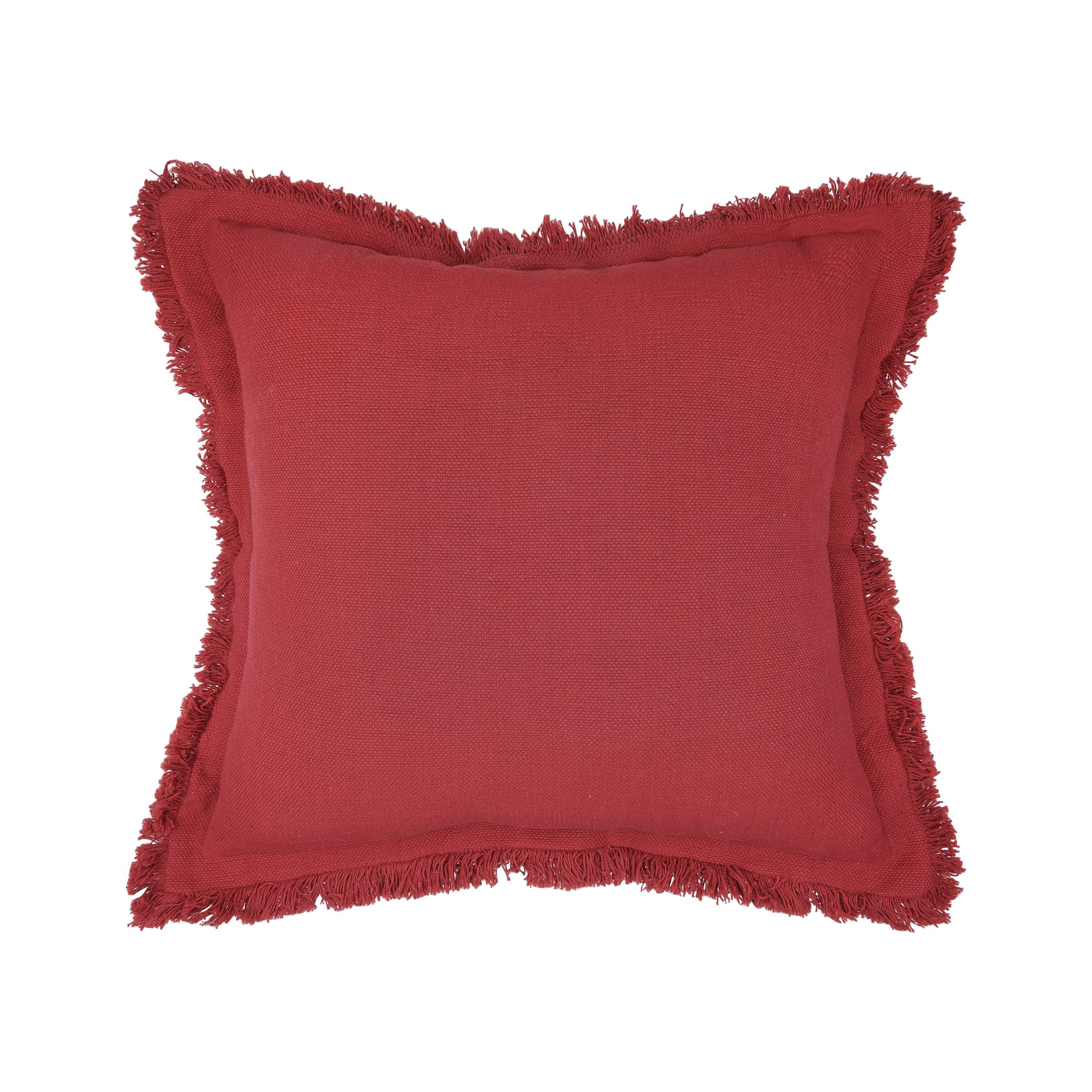 Image of C&ampF Home Sawyer Solid Throw Pillow - Garnet