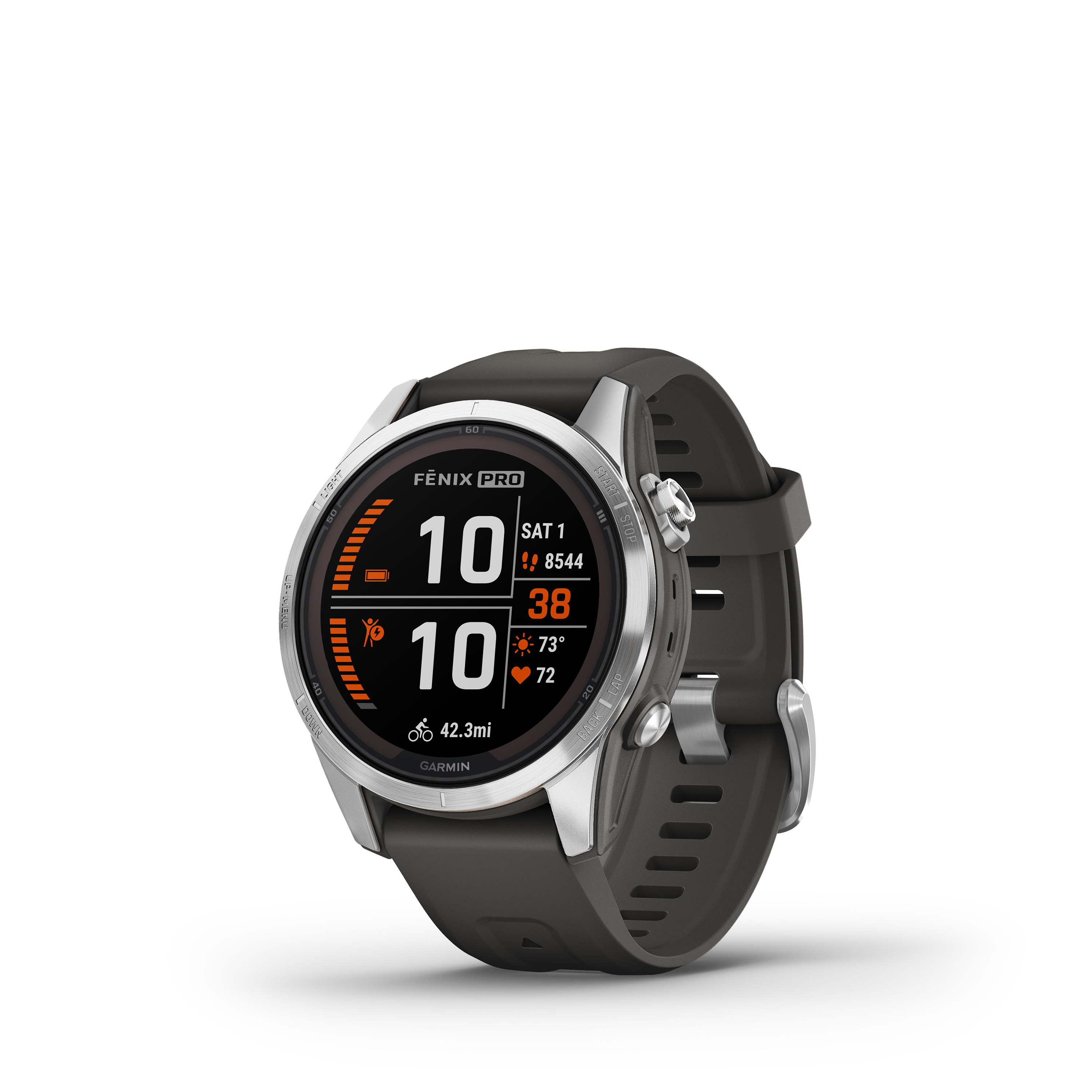 Garmin fenix 7S Pro Solar Multisport GPS Smartwatch - Garmin