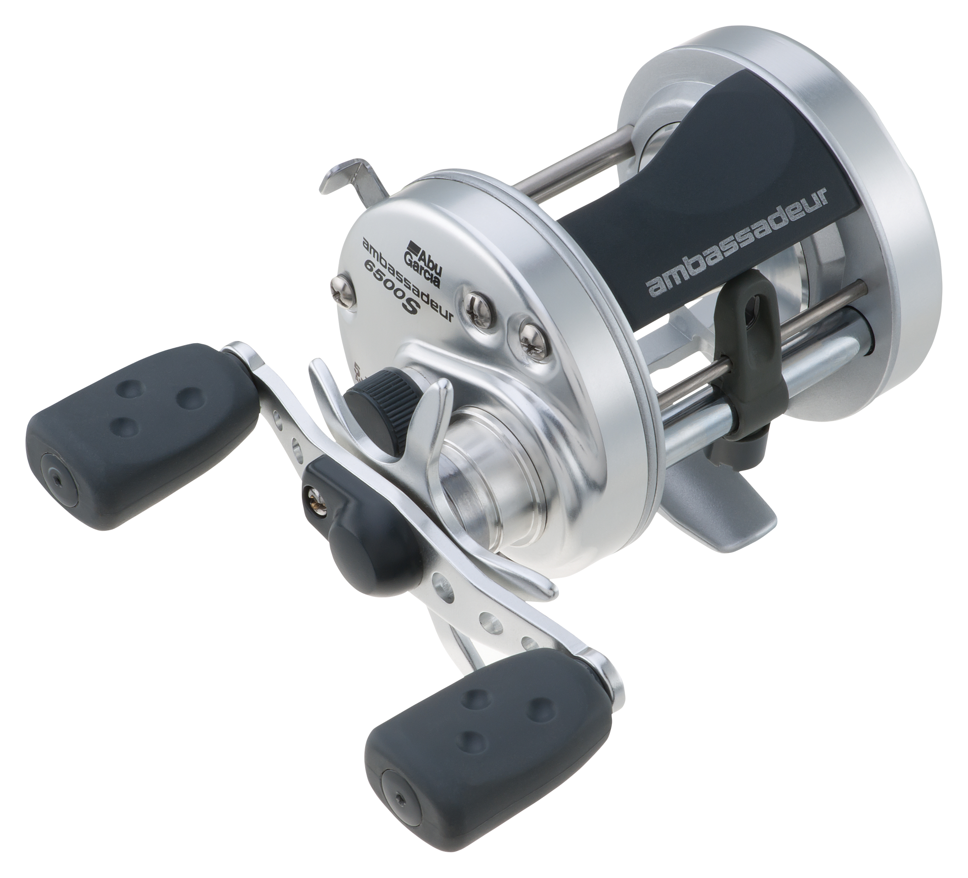 Abu Garcia Ambassadeur S Baitcast Reel - Left - 6500 Size - 30/350 Line Capacity