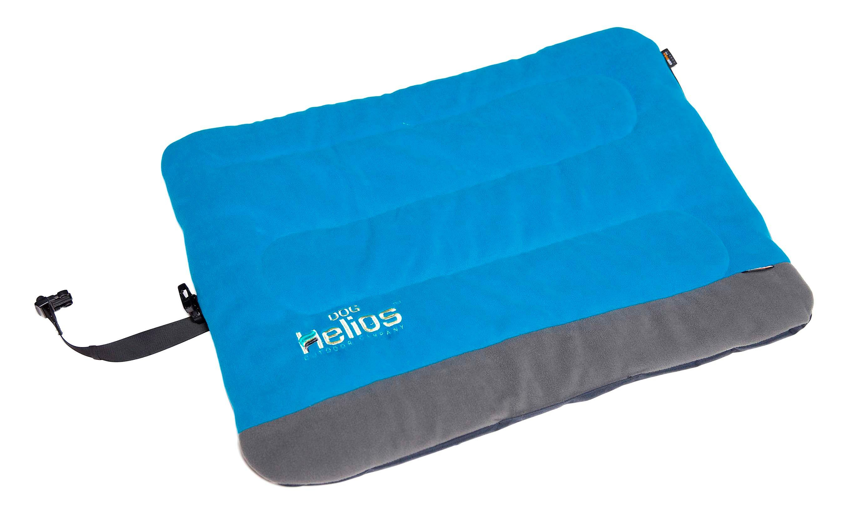 Dog Helios Combat Terrain Cordura-Nyco Reversible Travel Camping Dog Bed - Blue - Medium - Dog Helios