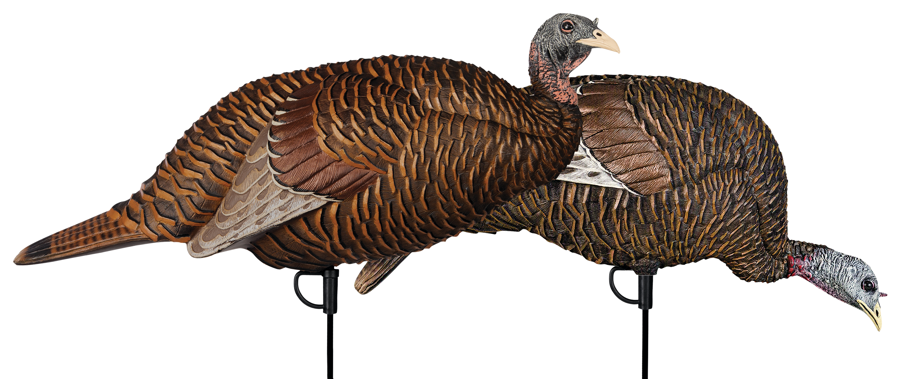 Flextone Thunder Chick Breeder/Feeder Hen Turkey Decoy Combo - Flextone