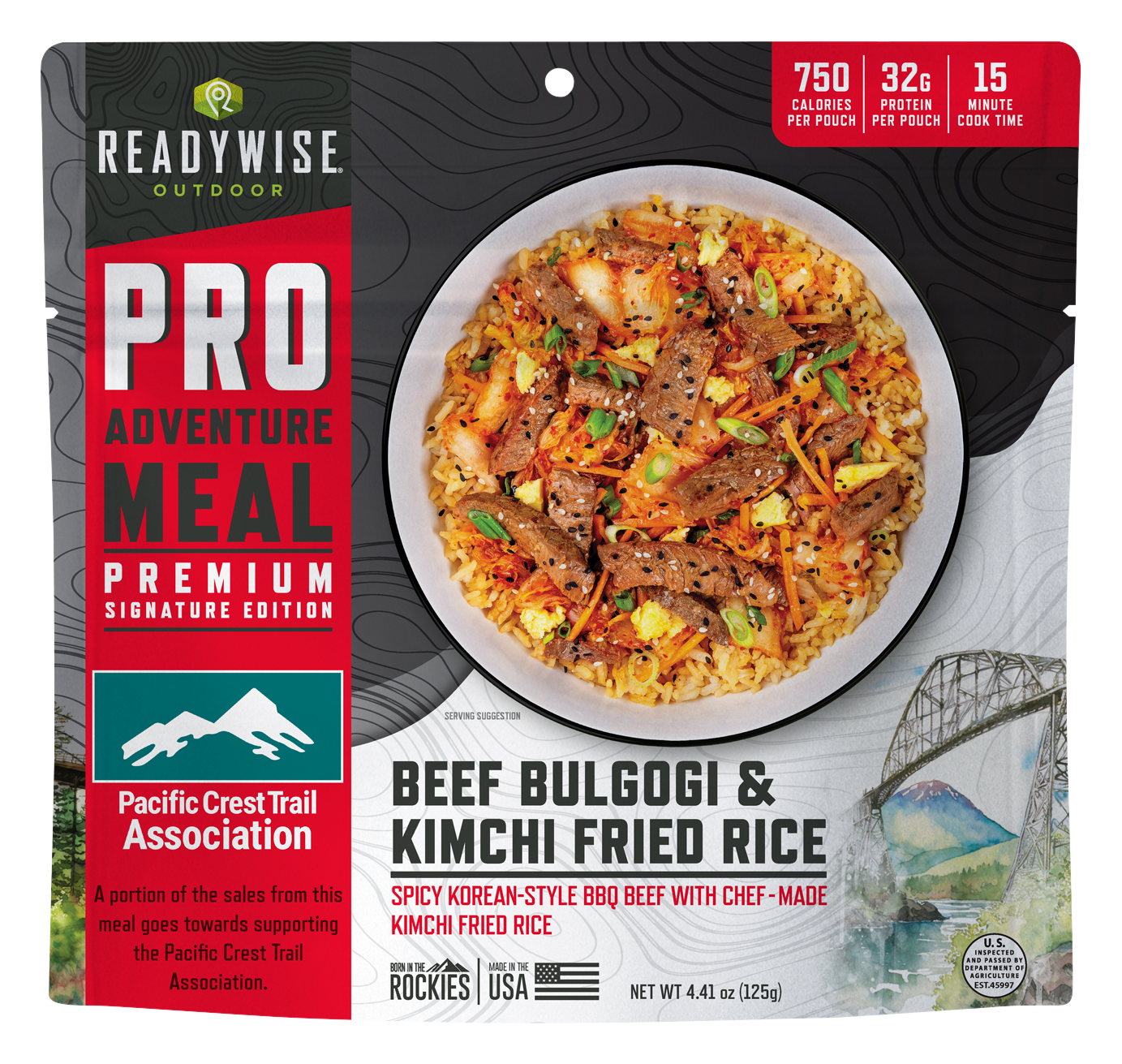 Image of ReadyWise Pro Adventure Meal Beef Bulgogi &Kimchi Fried Rice