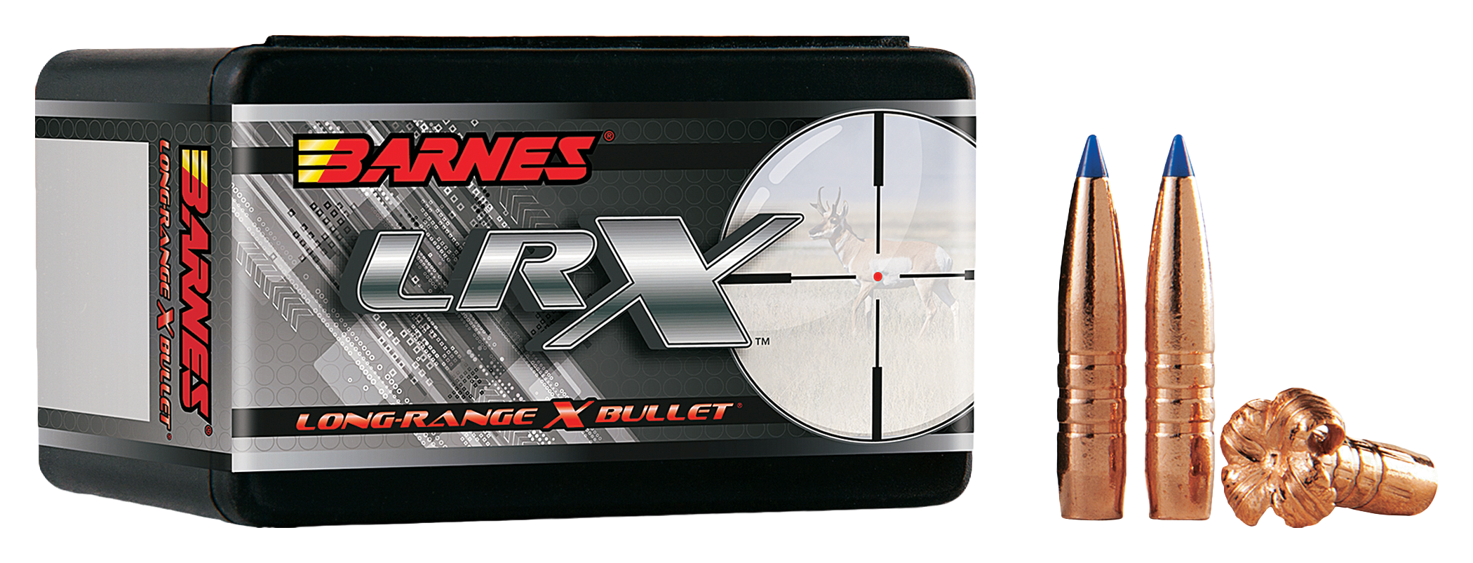Barnes LRX Long-Range X Rifle Bullets - 139 Grain - .284 dia.