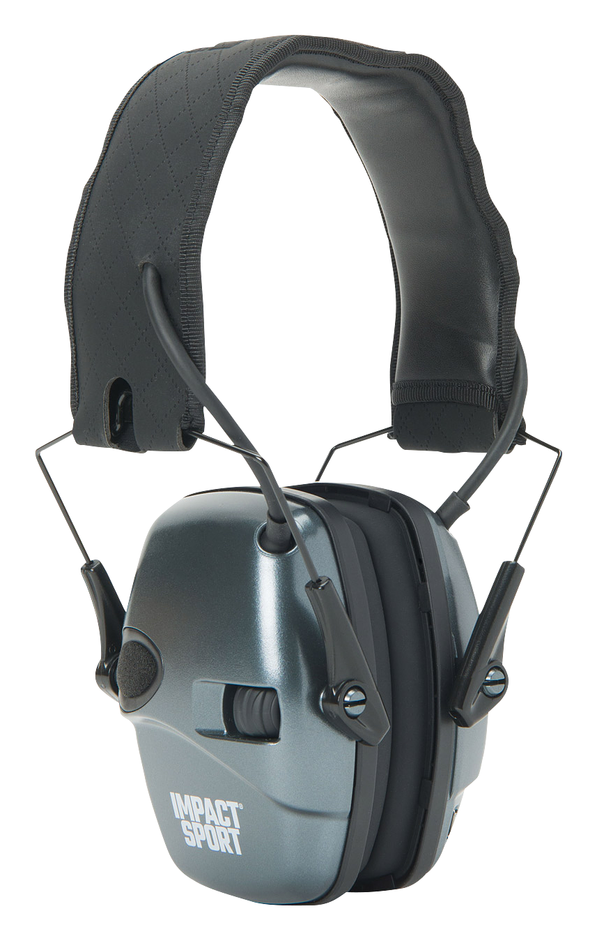 Howard Leight Impact Sport Bluetooth Electronic Earmuffs with Cooling Gel Pads - Grey - Howard Leight