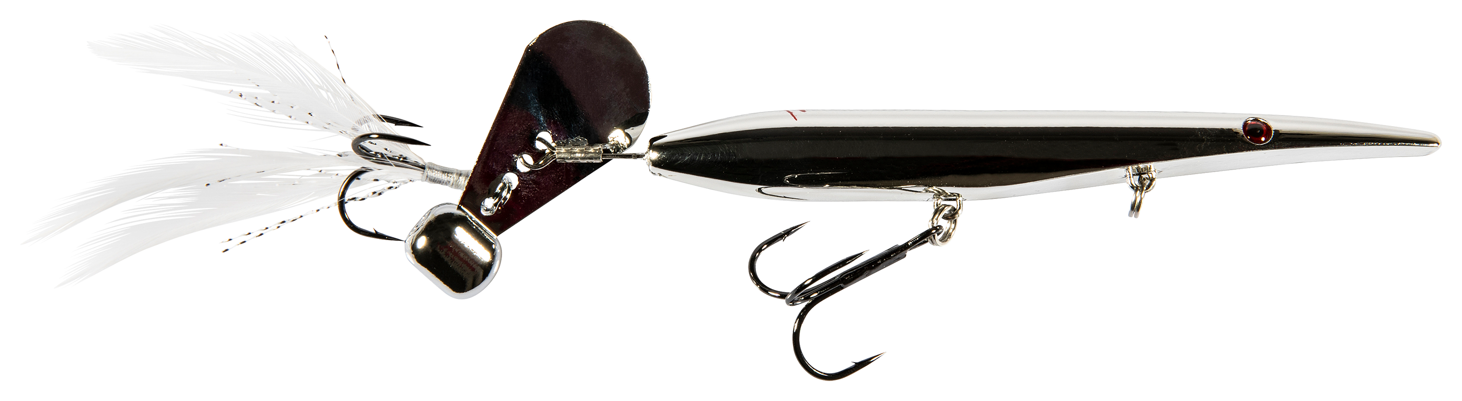 Image of Z-Man HellraiZer Lure - 4″ - 3/8 oz. - Chrome