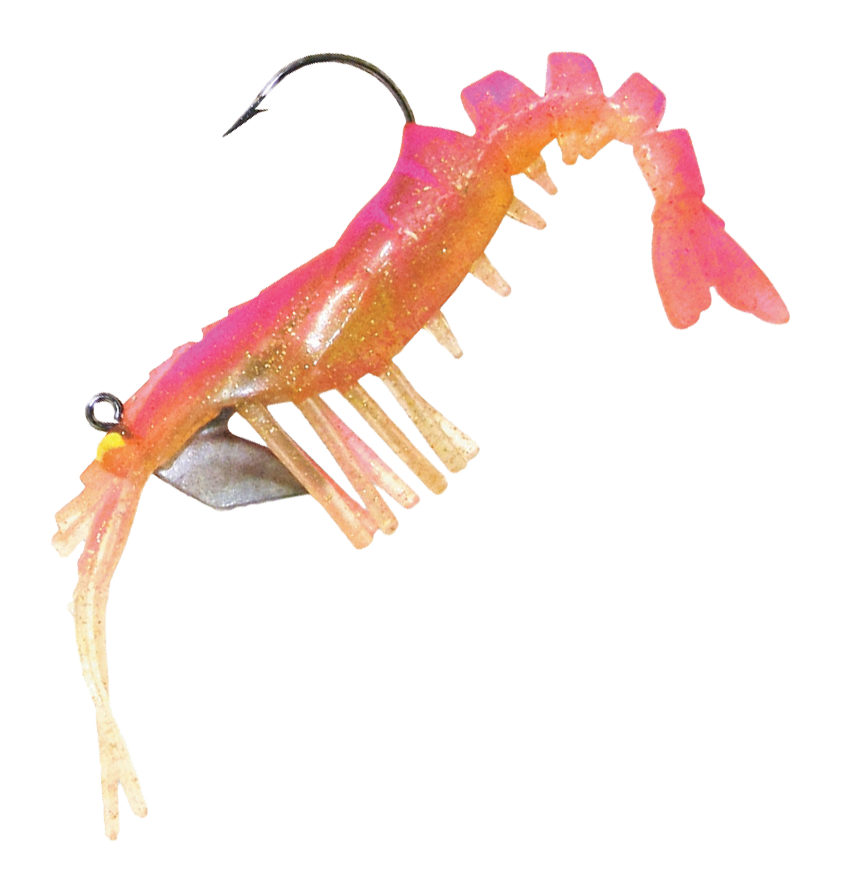 Image of Vudu Shrimp - 3-1/4″ - Pink - 1/4 oz.