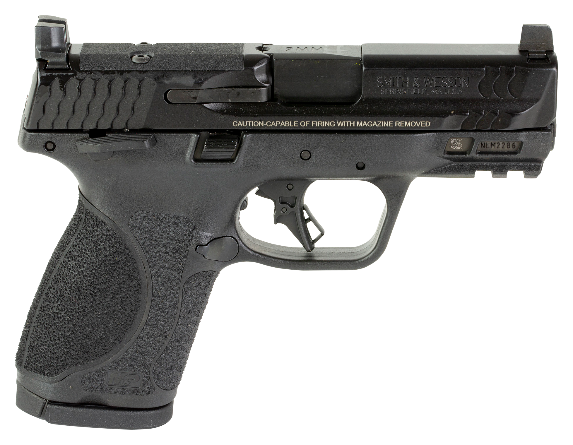 Smith Wesson MampP M20 Compact OpticsReady SemiAuto Pistol with Thumb Safety