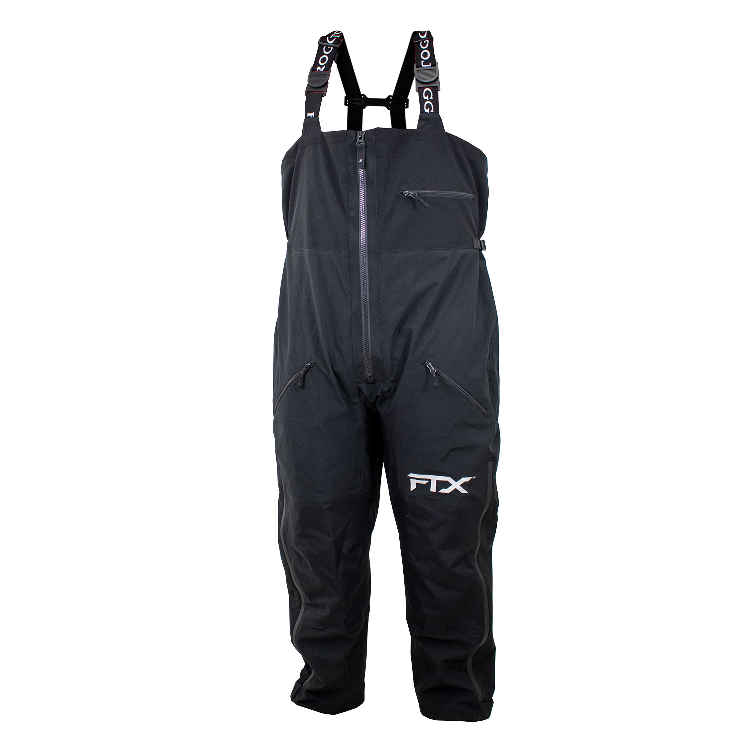 Image of Frogg Toggs FTX Armor Bibs for Men - Black - L