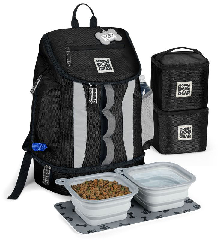 Mobile Dog Gear Drop Bottom Week Away Backpack - Mobile Dog Gear