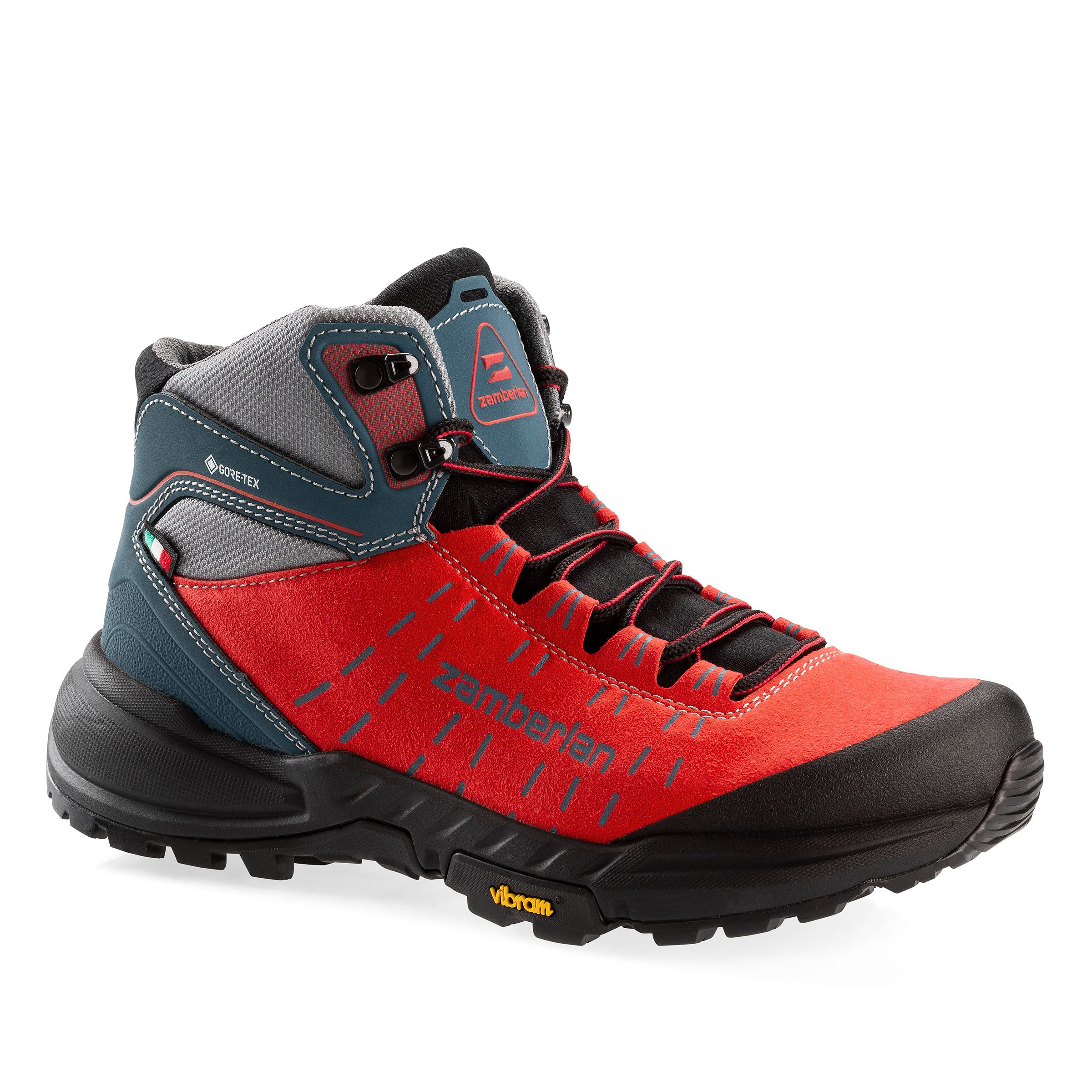 Image of Zamberlan 334 Circe GTX Waterproof Hiking Boots for Ladies - Red - 7.5M