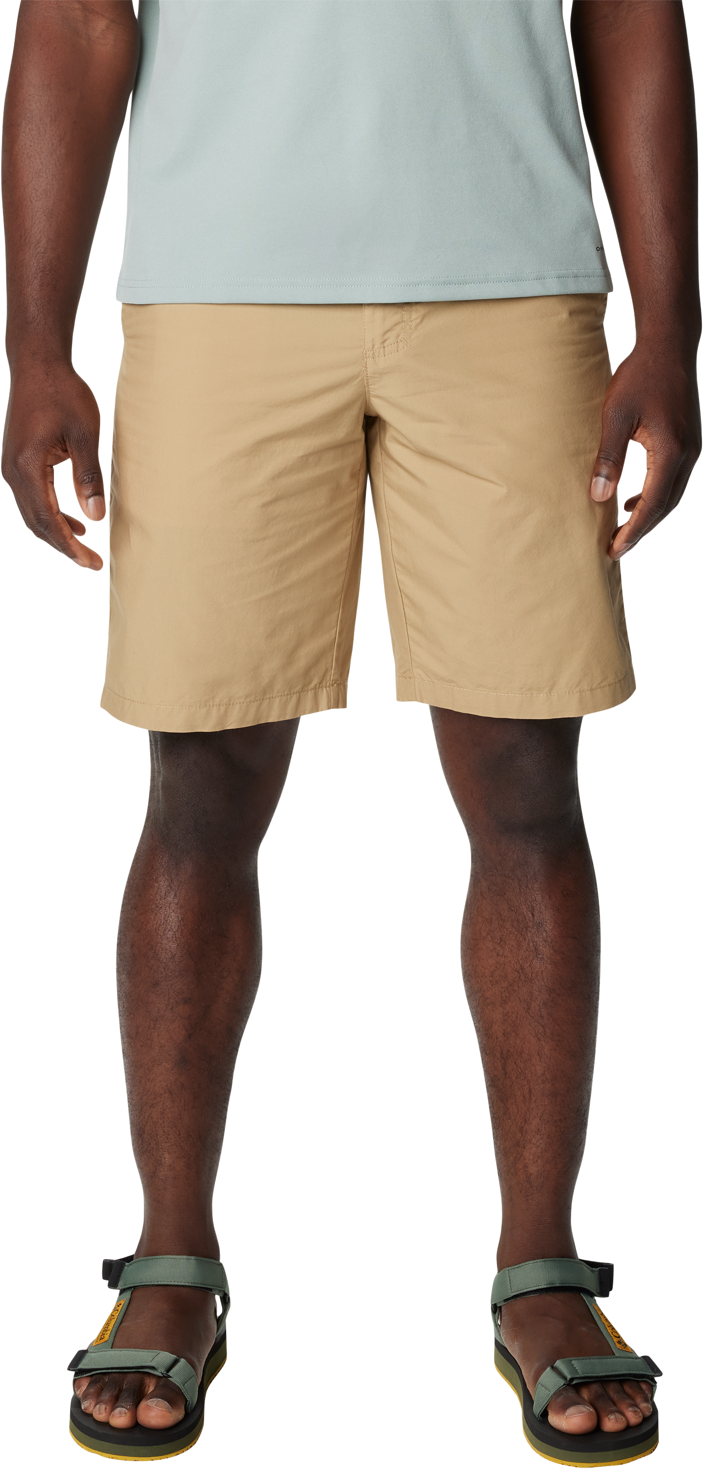 Men's Columbia 10" Washed-Out Short Color: Crouton Size: 38