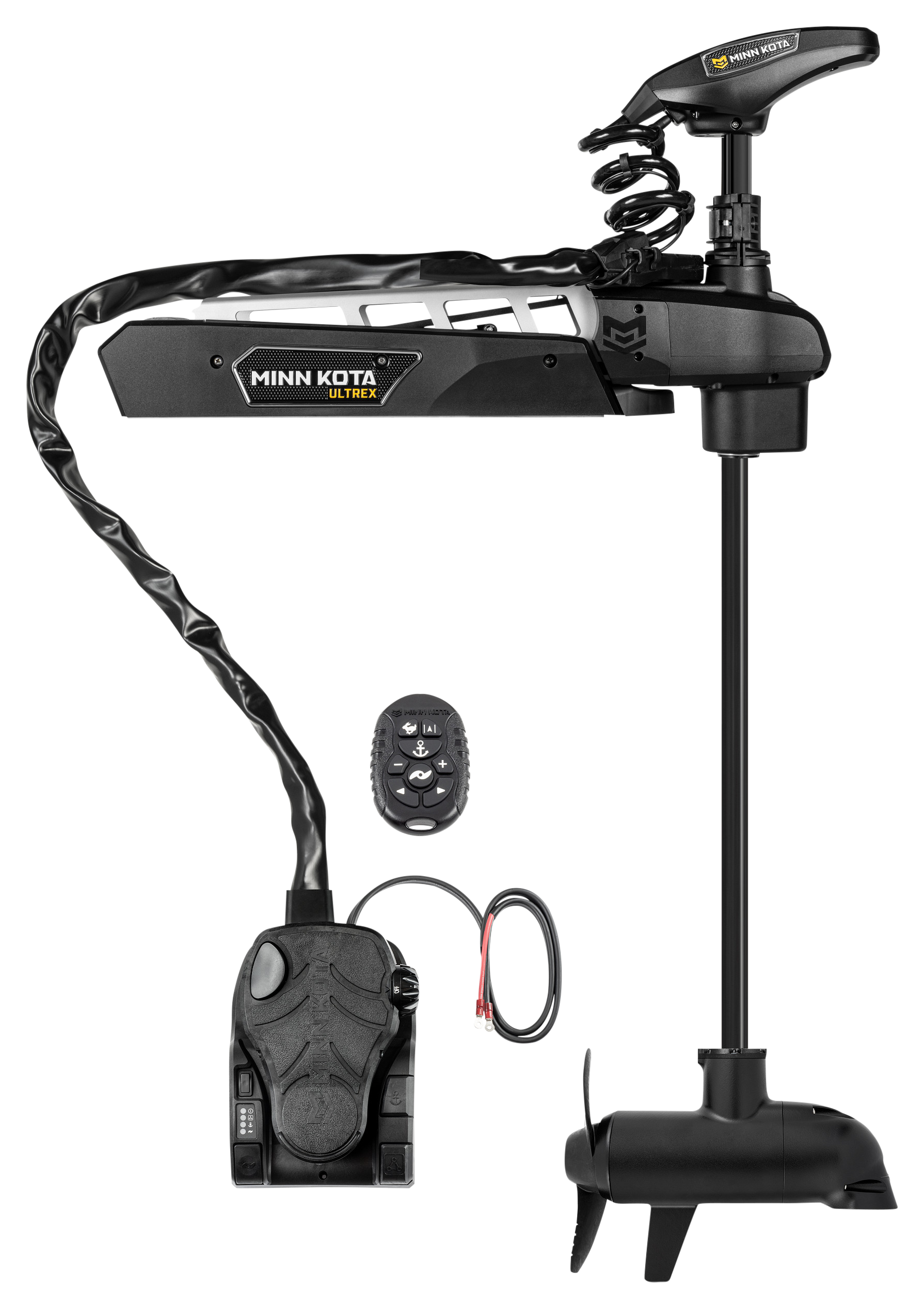 Image of Minn Kota Ultrex Quest-Series Freshwater Trolling Motor w/ Dual Spectrum CHIRP Sonar and Micro Remote - 45' Shaft