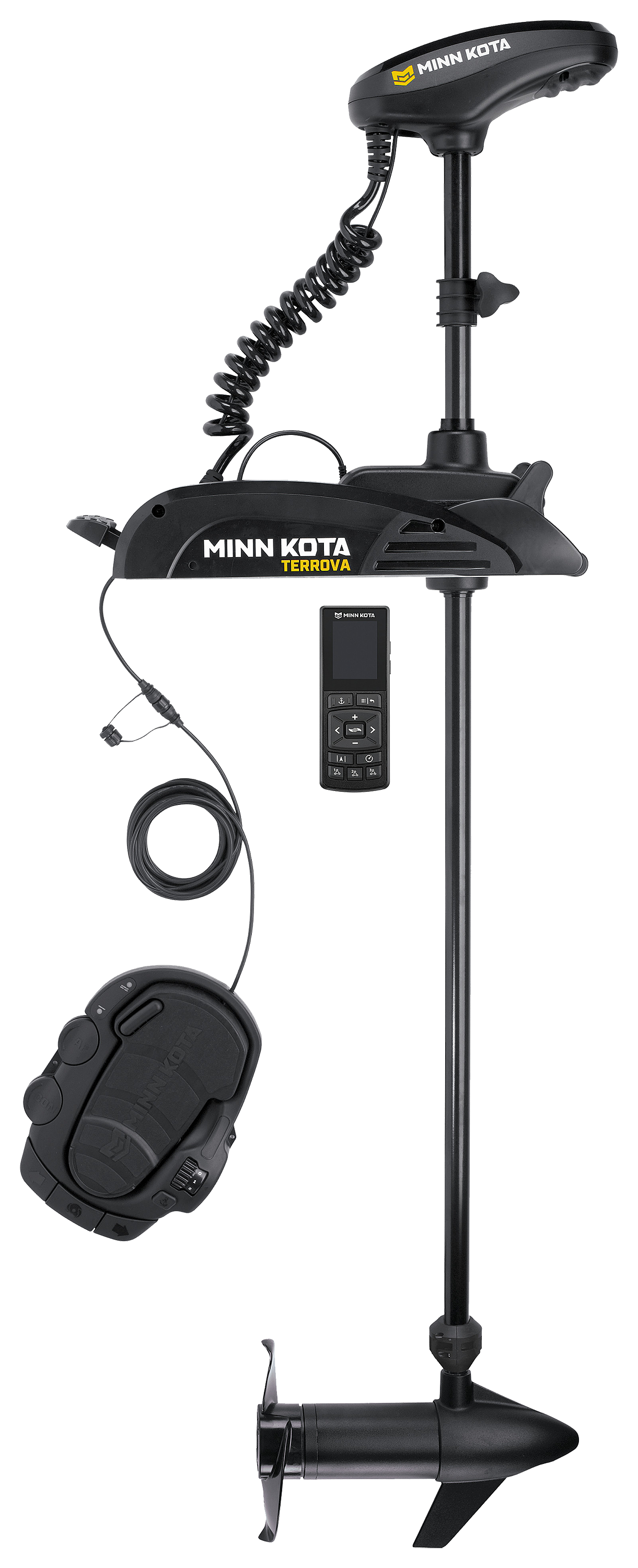 Image of Minn Kota Terrova Freshwater Trolling Motor w/Dual Spectrum CHIRP Sonar and Wireless Remote - 12V - 55-lb. Thrust - 54' Shaft