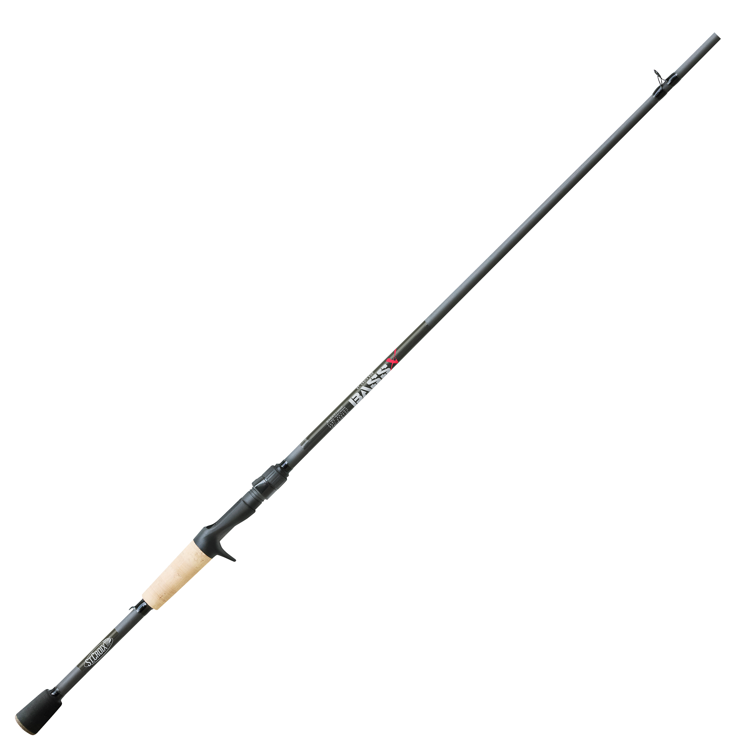 Image of St. Croix Bass X Casting Rod - 7'4' - Medium Heavy - Moderate Fast