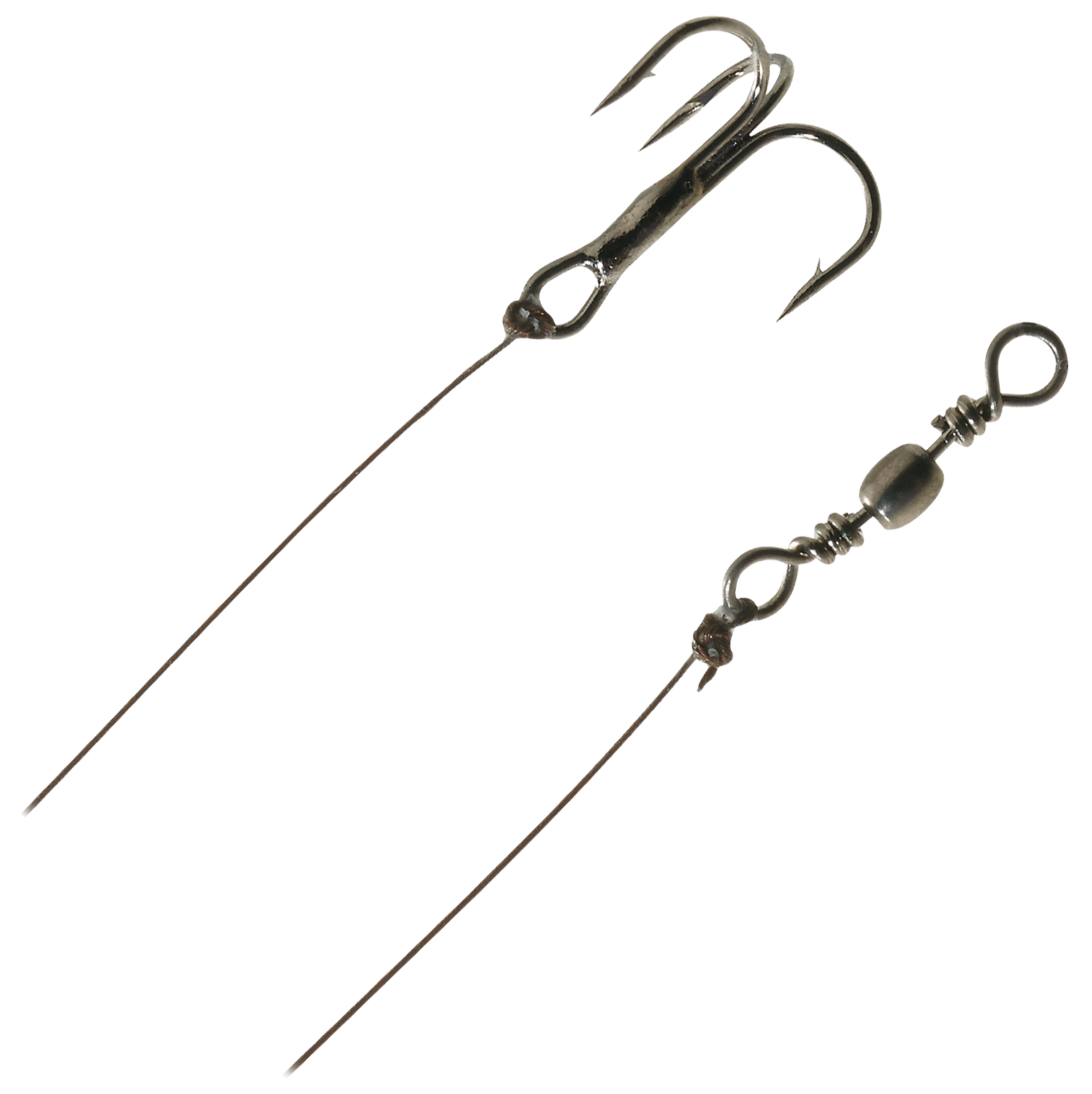 Beaver Dam Liquid Steel Ice Leader Rig - 12 lb. #10 Treble