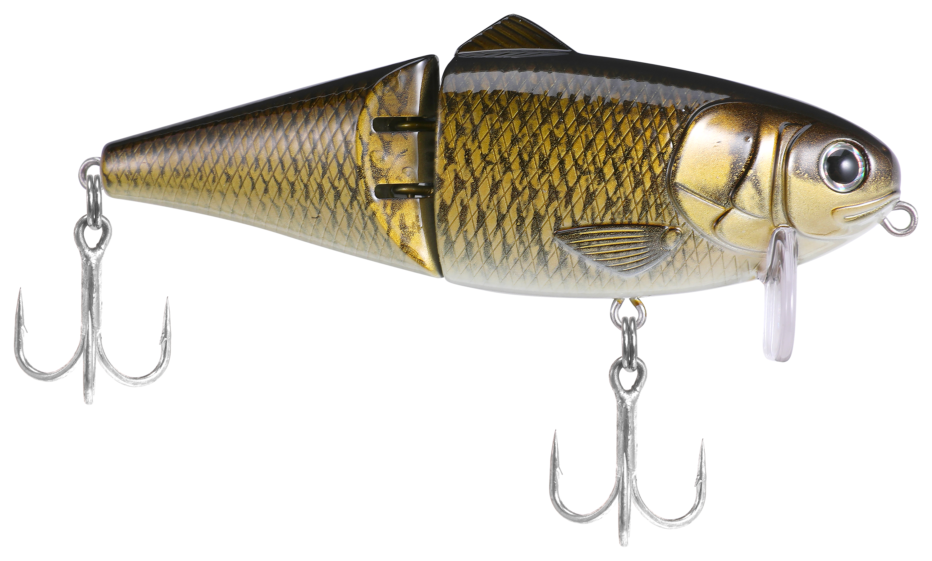 Image of FishLab Bio-Shad Wake Bait - Golden Shiner - 4″