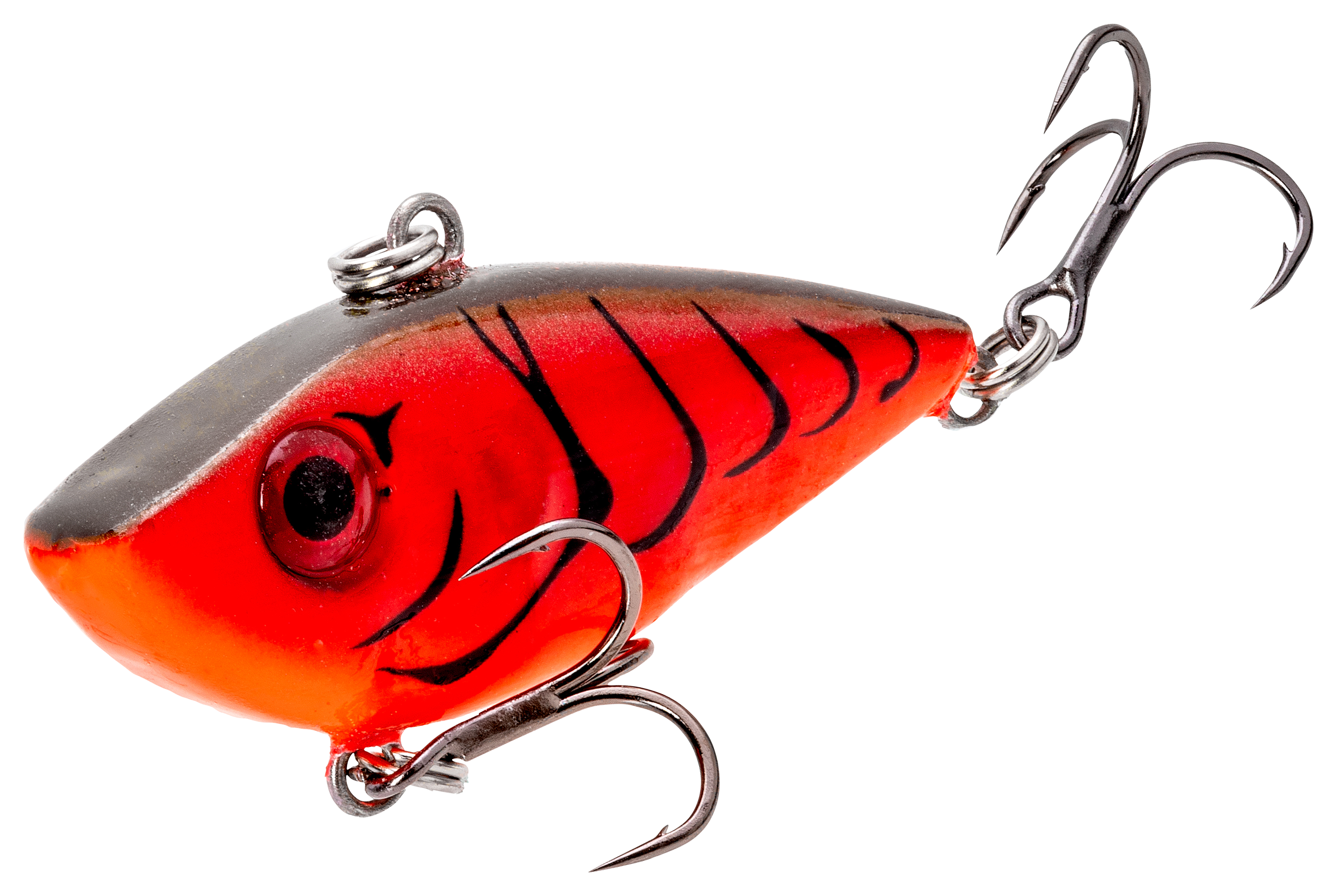 Image of Strike King Bitsy Shad - Fire Craw - 1-3/4' - 1/8 oz.