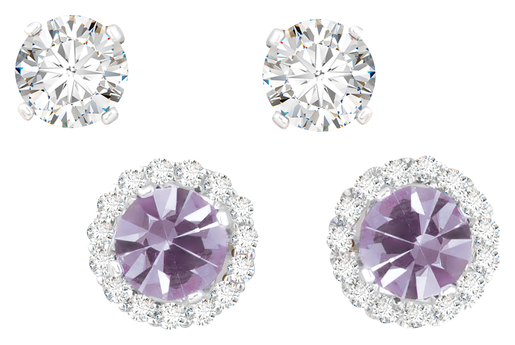 Amanda Blu June Birthstone Earrings