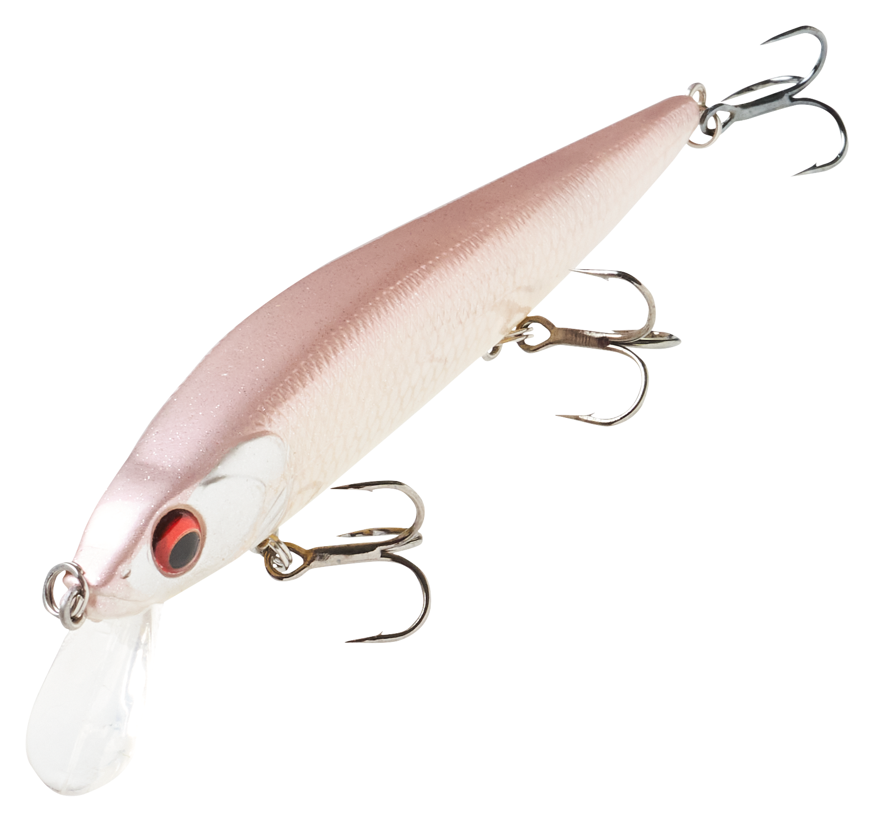 Image of Bass Pro Shops XPS Staredown Suspending Jerkbait - Albino - 3-7/8″ - Max Diving Depth - 5'