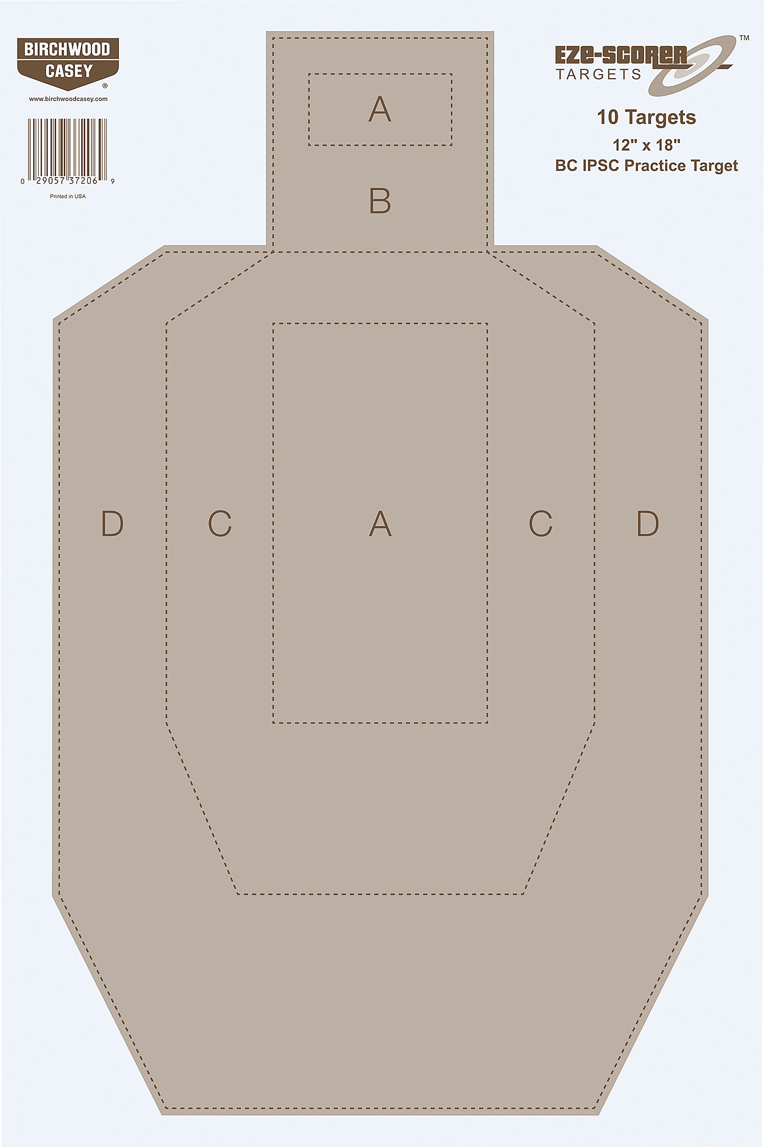 Birchwood Casey IPSC Target