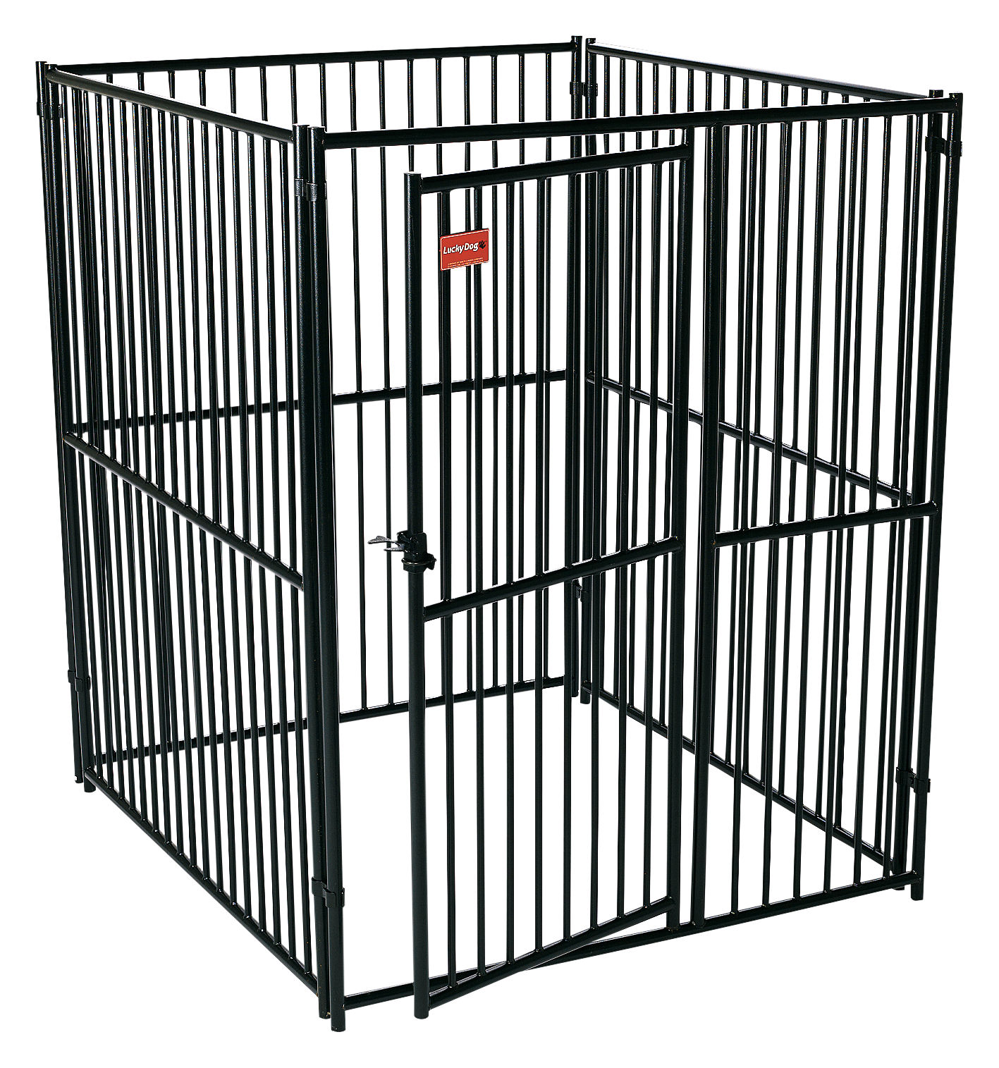 Lucky Dog Euro-Style Dog Kennel Kit - 5'W x 5'L x 6'H - Lucky Dog