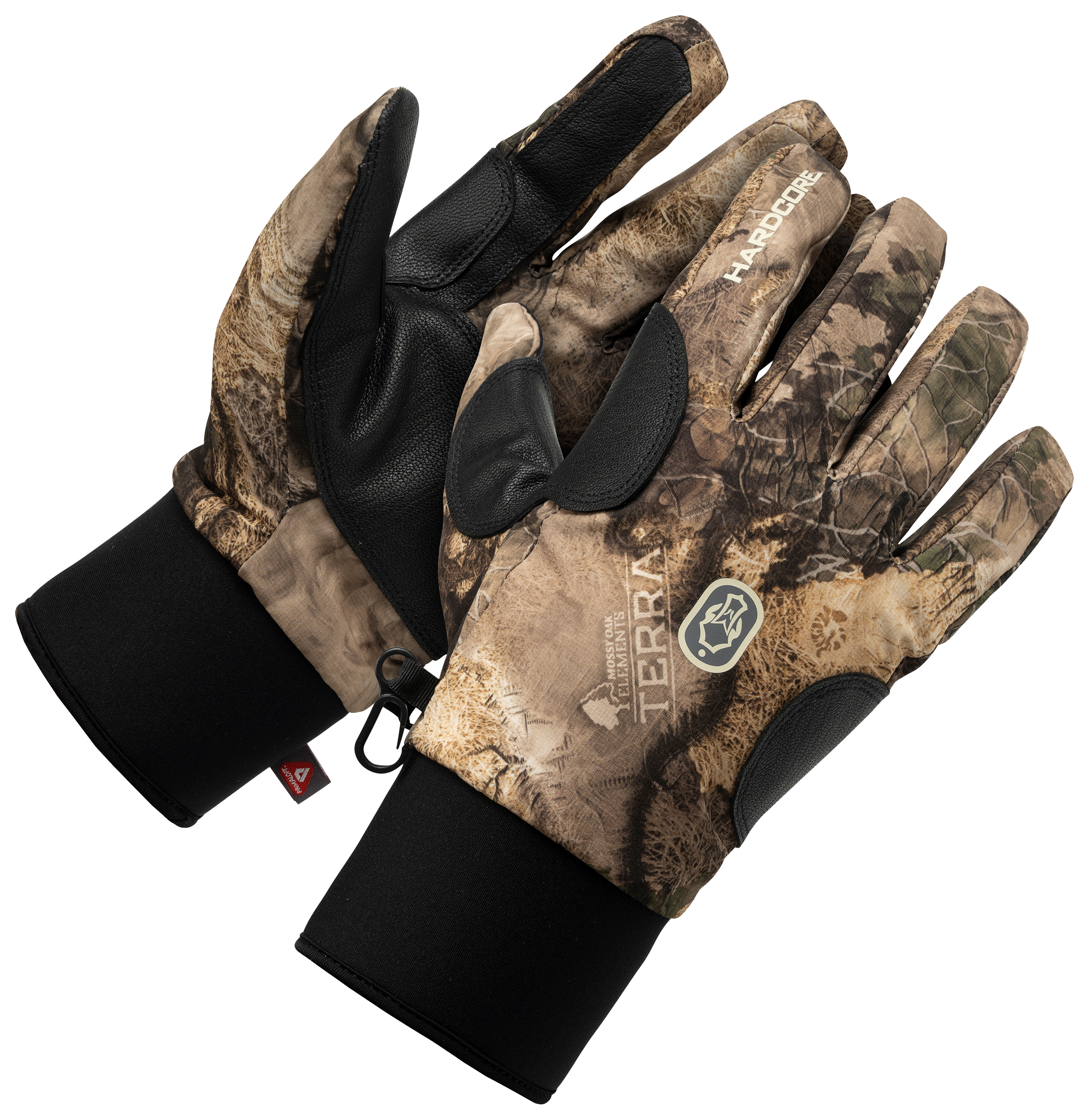 Image of Hardcore Hammer Hi-Bird Waterproof Insulated Gloves for Men - Mossy Oak Element Terra Bayou - M