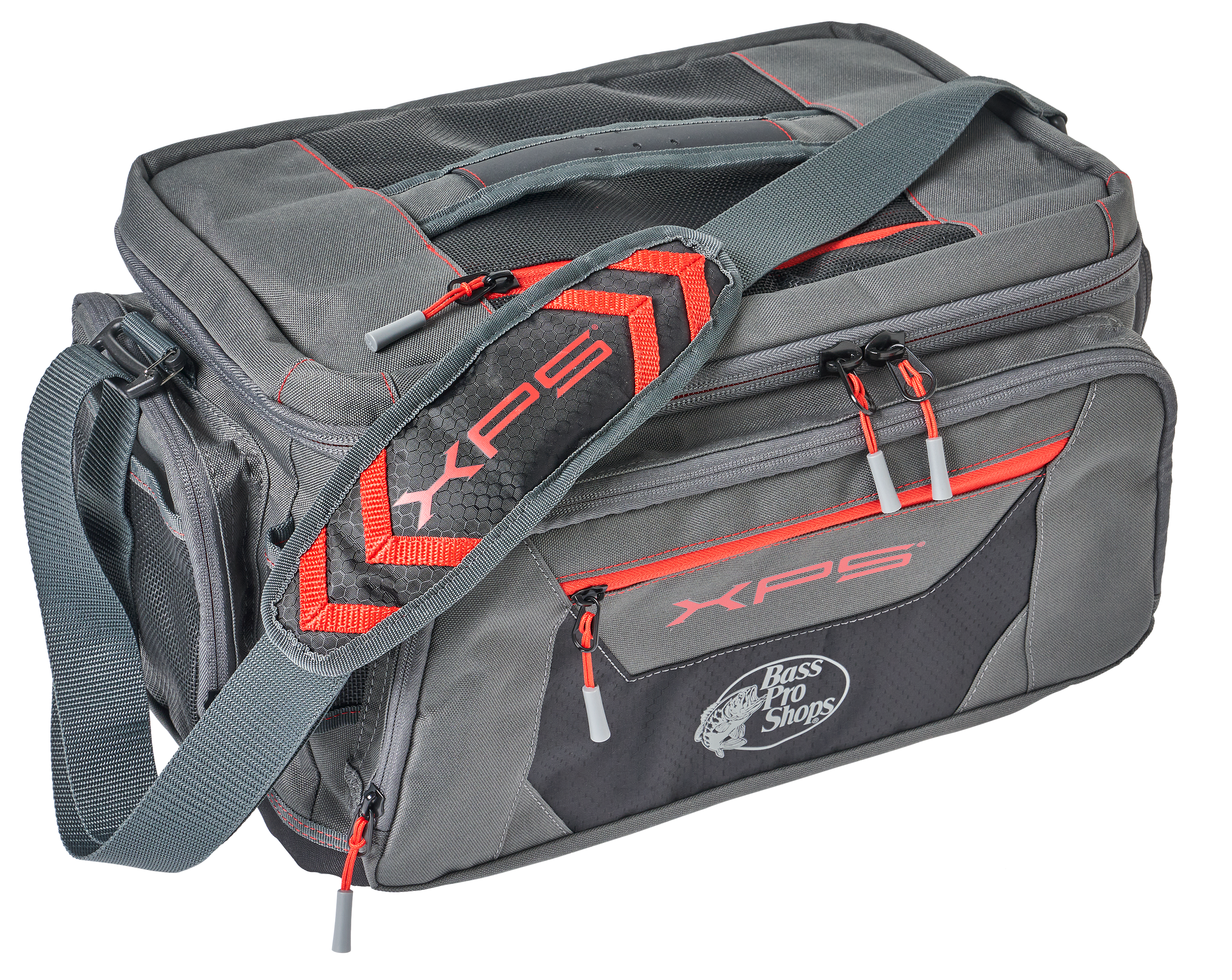 Image of Bass Pro Shops XPS Tackle Bag - Bag w/Four 3700 Boxes - 18' x 11' x 10'