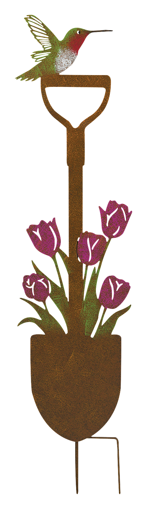 Image of Regal Art &Gift Rustic Shovel Stake Tulip