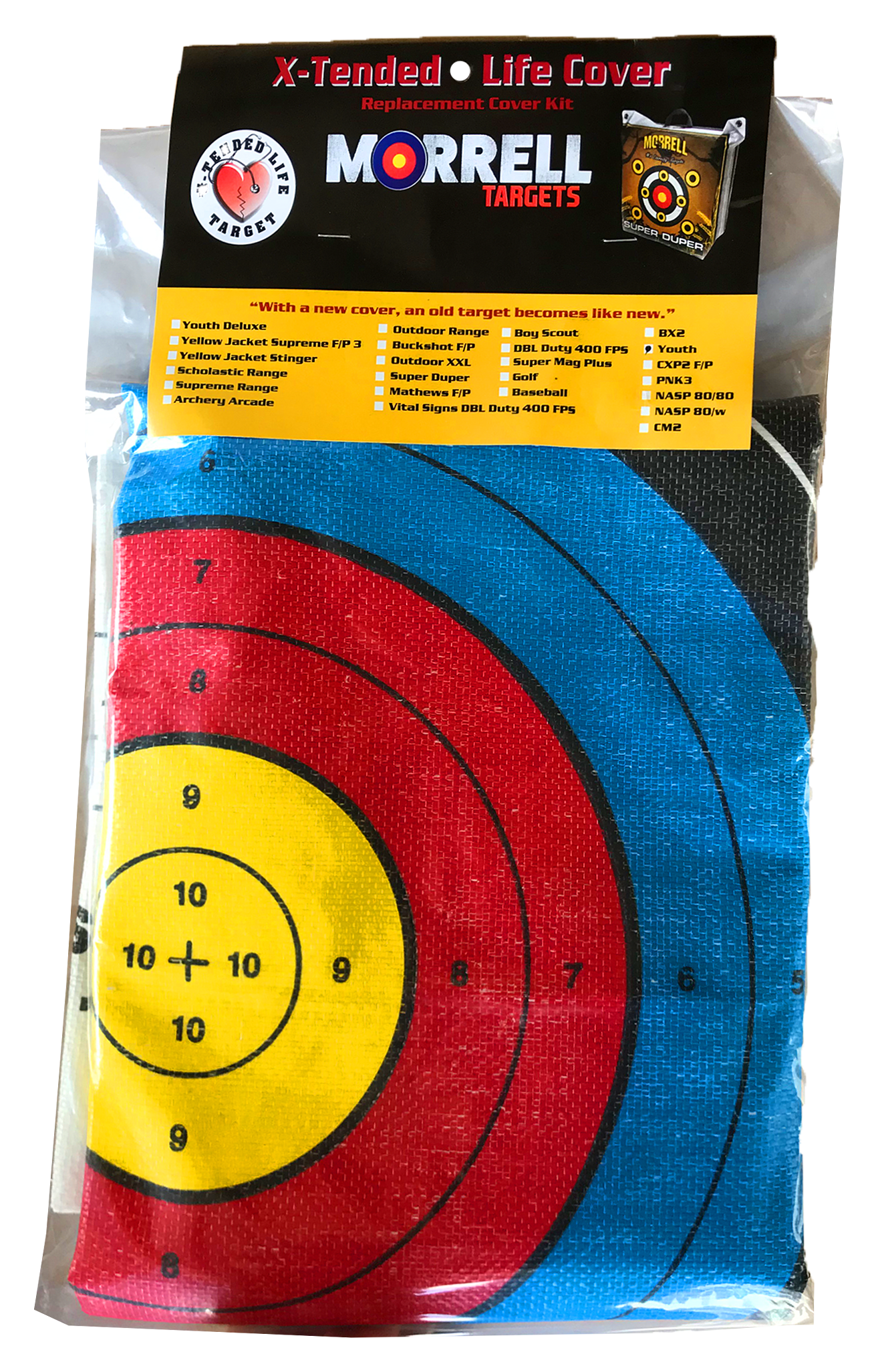 Morrell NASP Youth Archery Target Replacement Cover - Morrell