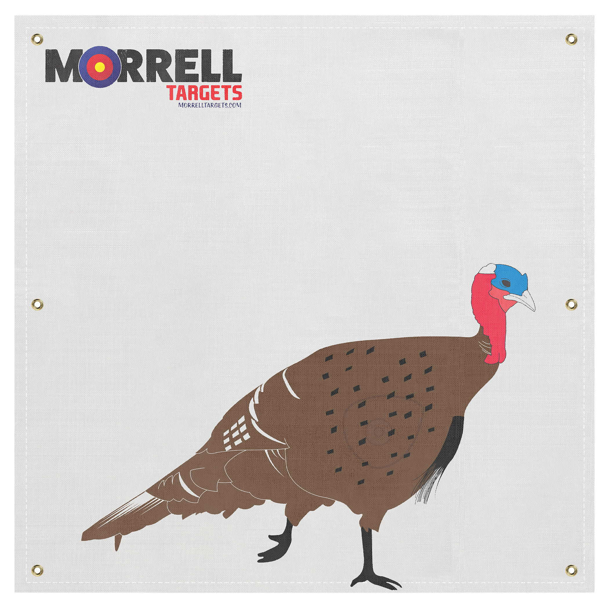 Morrell NASP-IBO Life-Size Turkey Archery Target Face - Morrell