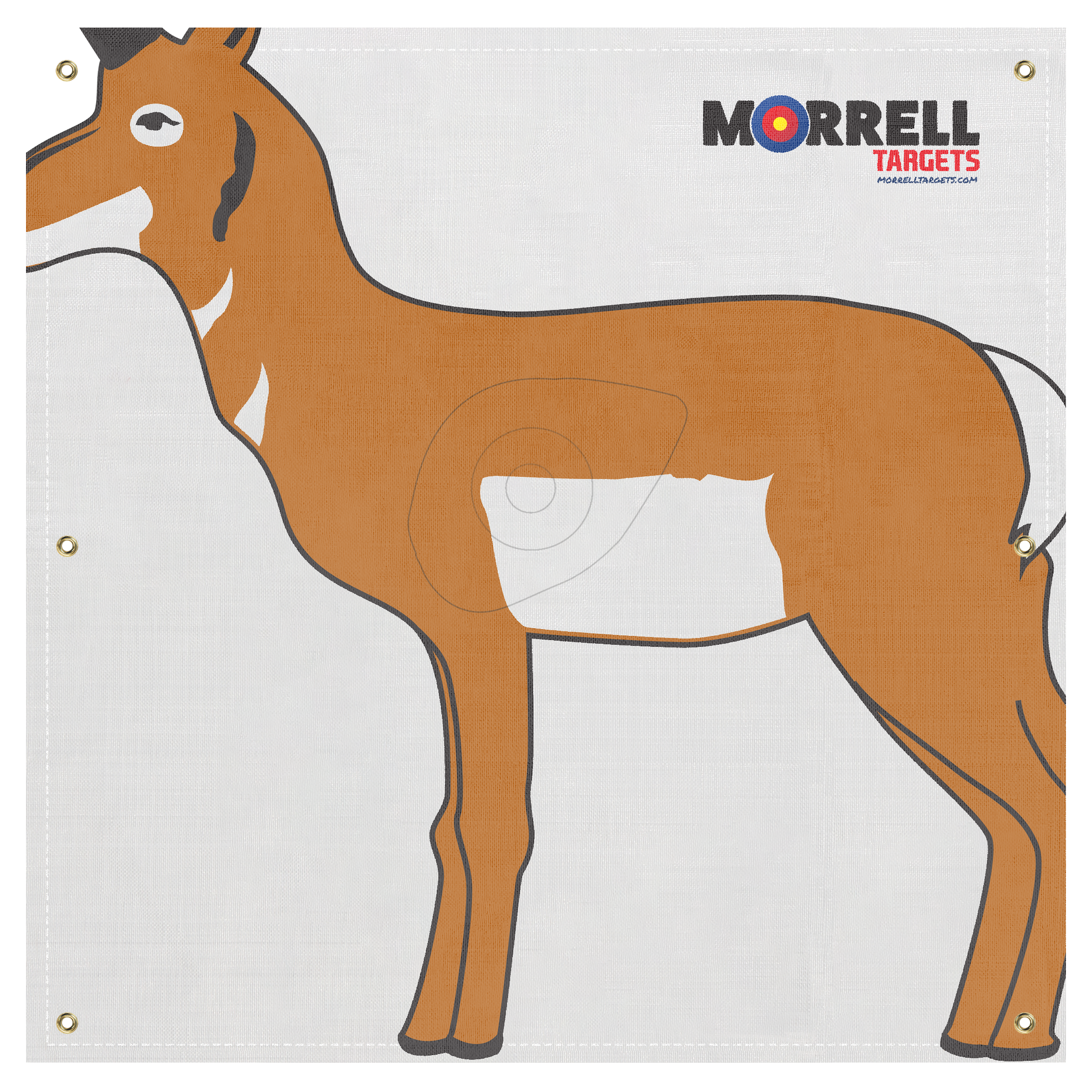 Morrell NASP/IBO Life-Size Antelope Archery Target Face - Morrell