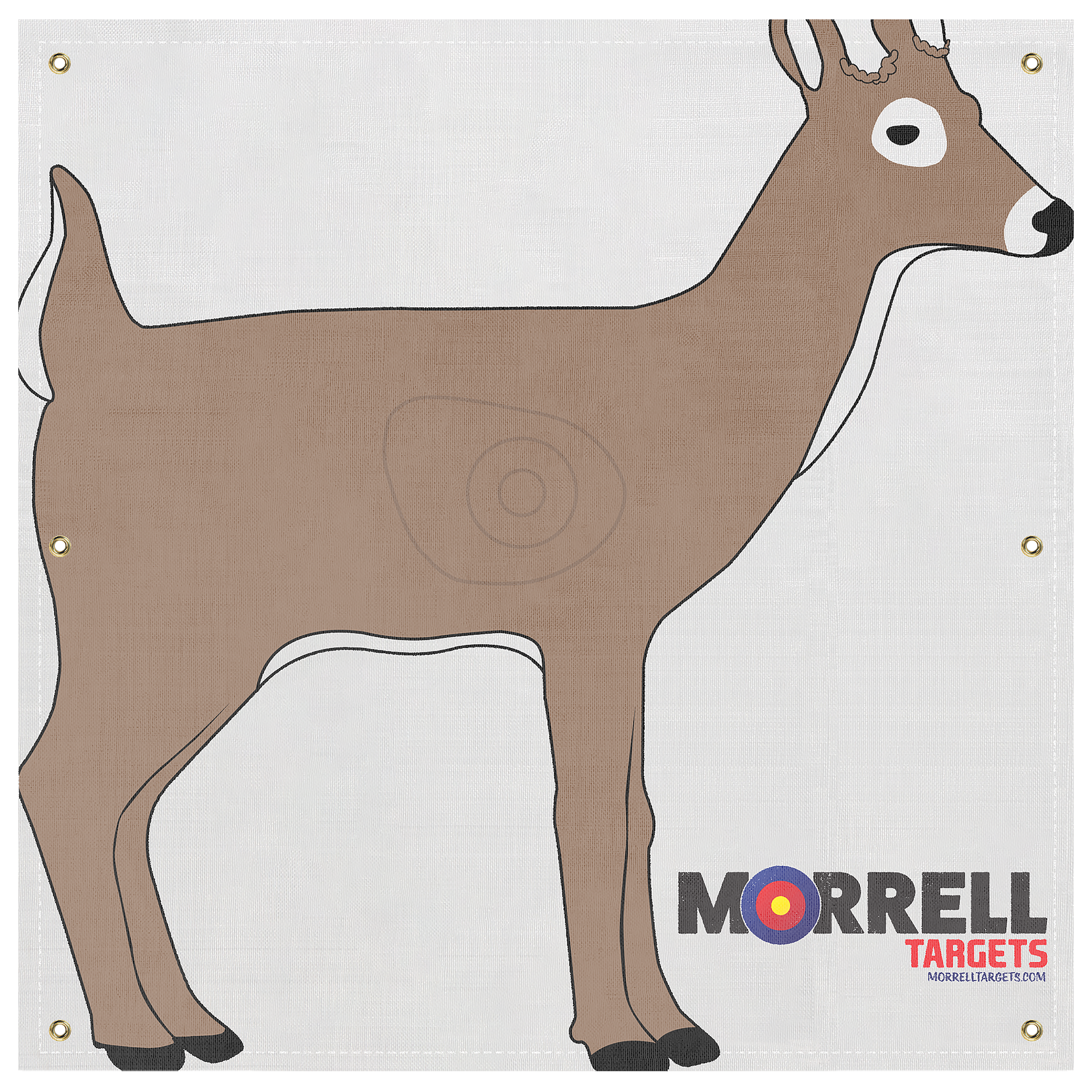 Morrell NASP-IBO Life-Size Whitetail Archery Target Face - Morrell