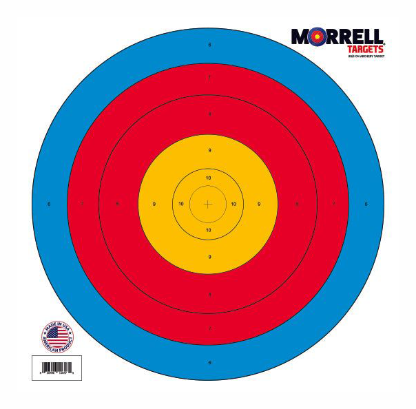 Morrell 80/5 CM Paper Face Archery Targets - Morrell