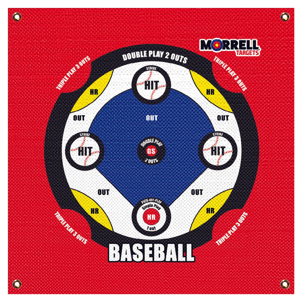 Morrell Baseball Polypropylene Archery Target Face - Morrell