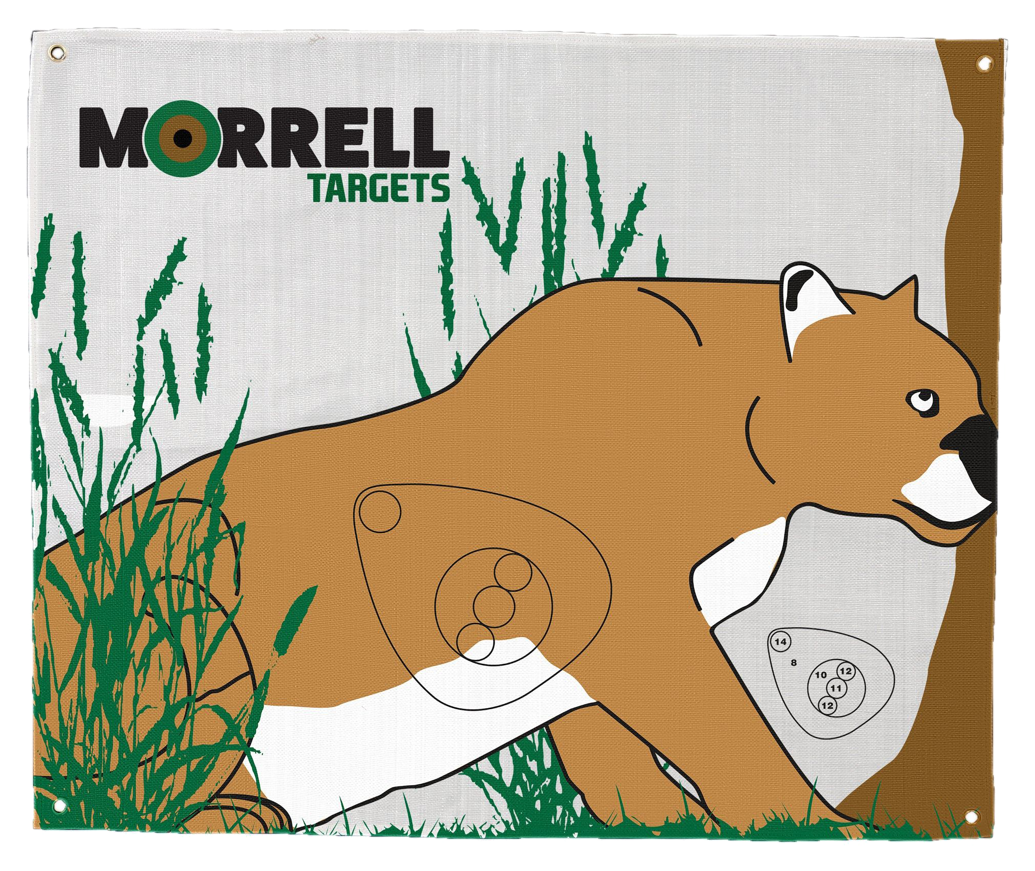 Morrell Mountain Lion Polypropylene Archery Target Face - Morrell