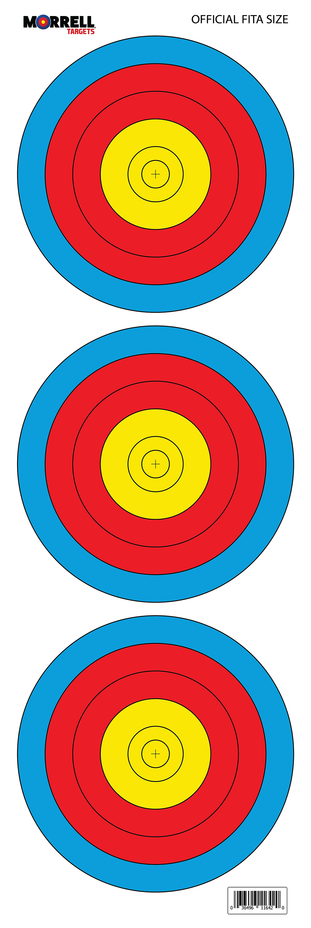 Morrell FITA Recurve Paper Face Archery Target - Morrell