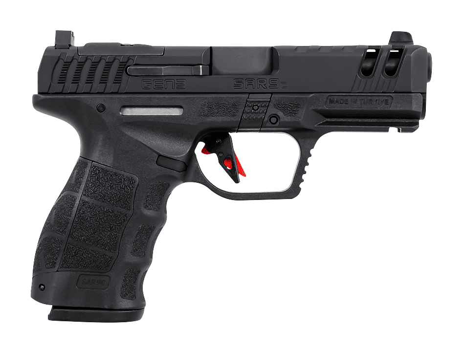 SAR USA SAR9 Compact Gen3 SemiAuto Pistol  9mm  Black