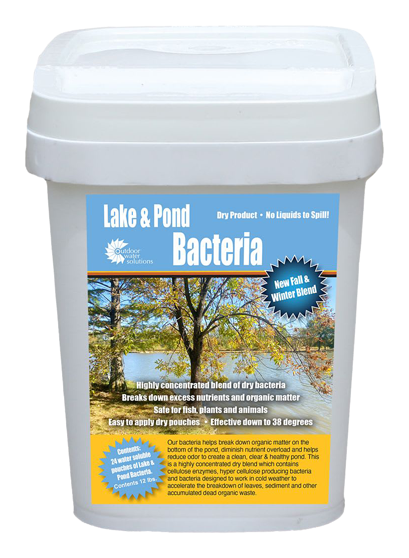 Image of Outdoor Water Solutions Lake &Pond Bacteria Fall and Winter Blend - 12 lbs.